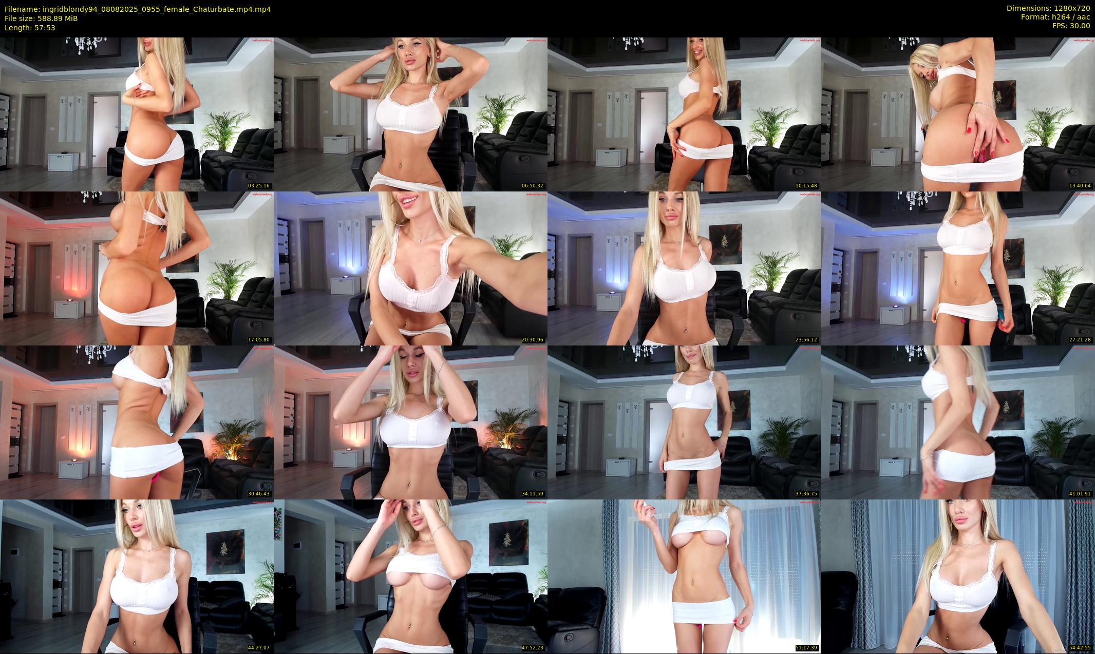 ingridblondy94 — 58 minute Chaturbate female cam show recording, 720p, Aug 8, 2025