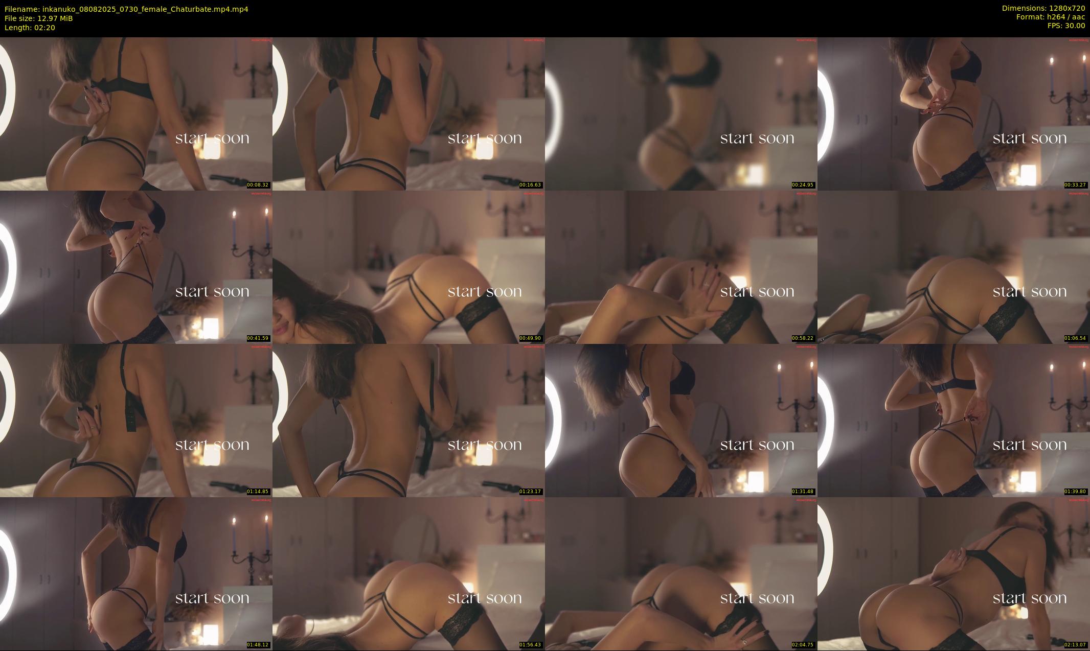 inkanuko — 3 minute Chaturbate couple cam show recording, 720p, Aug 8, 2025