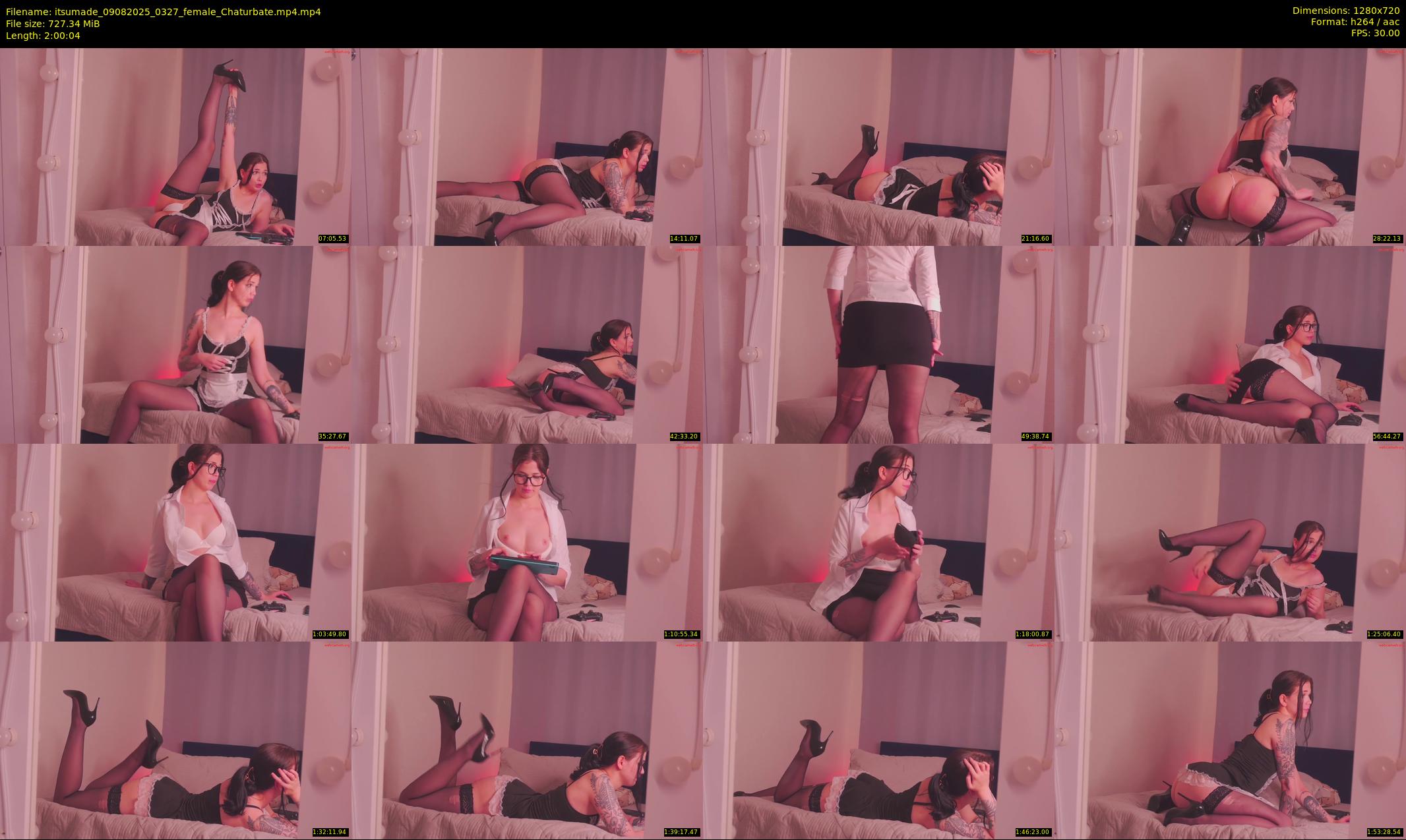 itsumade — 121 minute Chaturbate female cam show recording, 720p, Aug 9, 2025