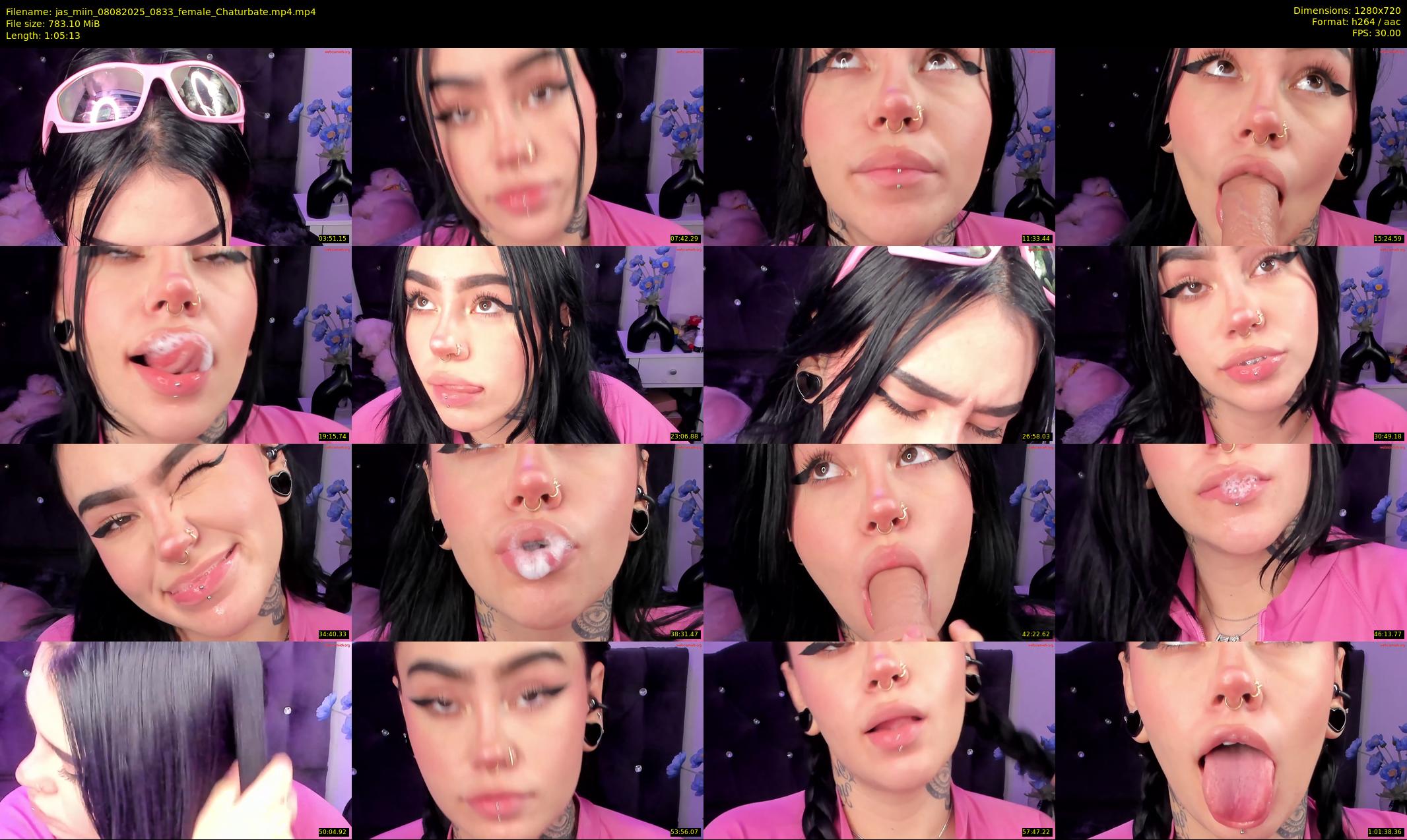 jas_miin — 66 minute Chaturbate female cam show recording, 720p, Aug 8, 2025