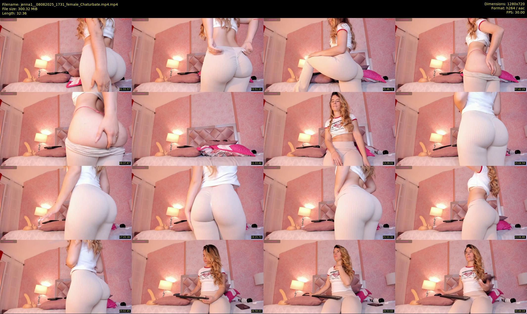 jenna1_ — 33 minute Chaturbate female cam show recording, 720p, Aug 8, 2025