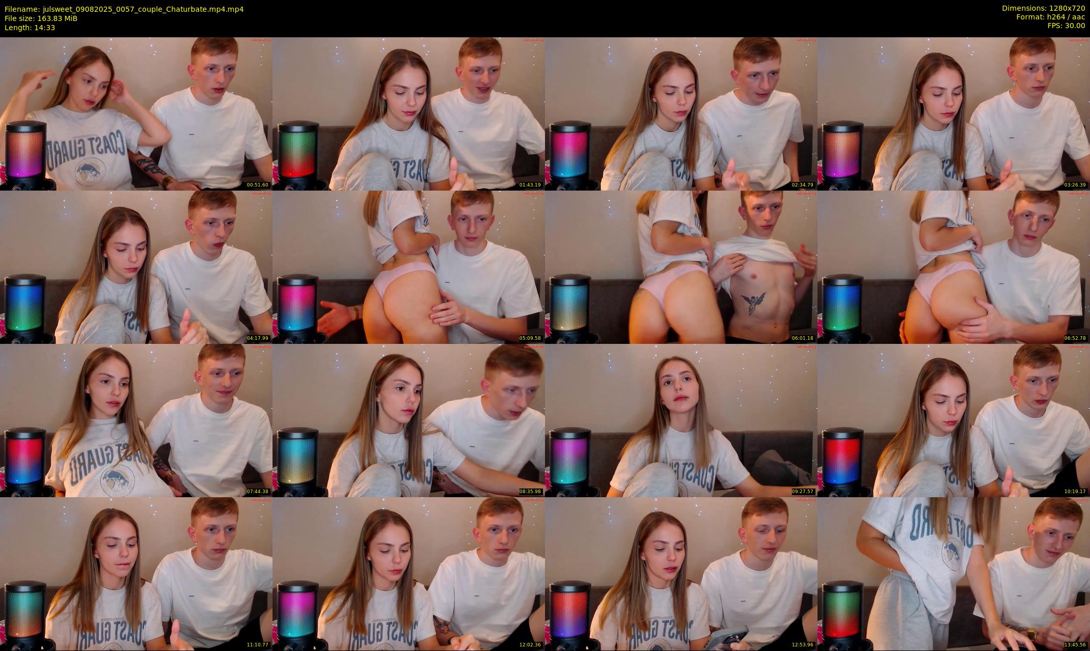 julsweet — 15 minute Chaturbate male cam show recording, 720p, Aug 9, 2025