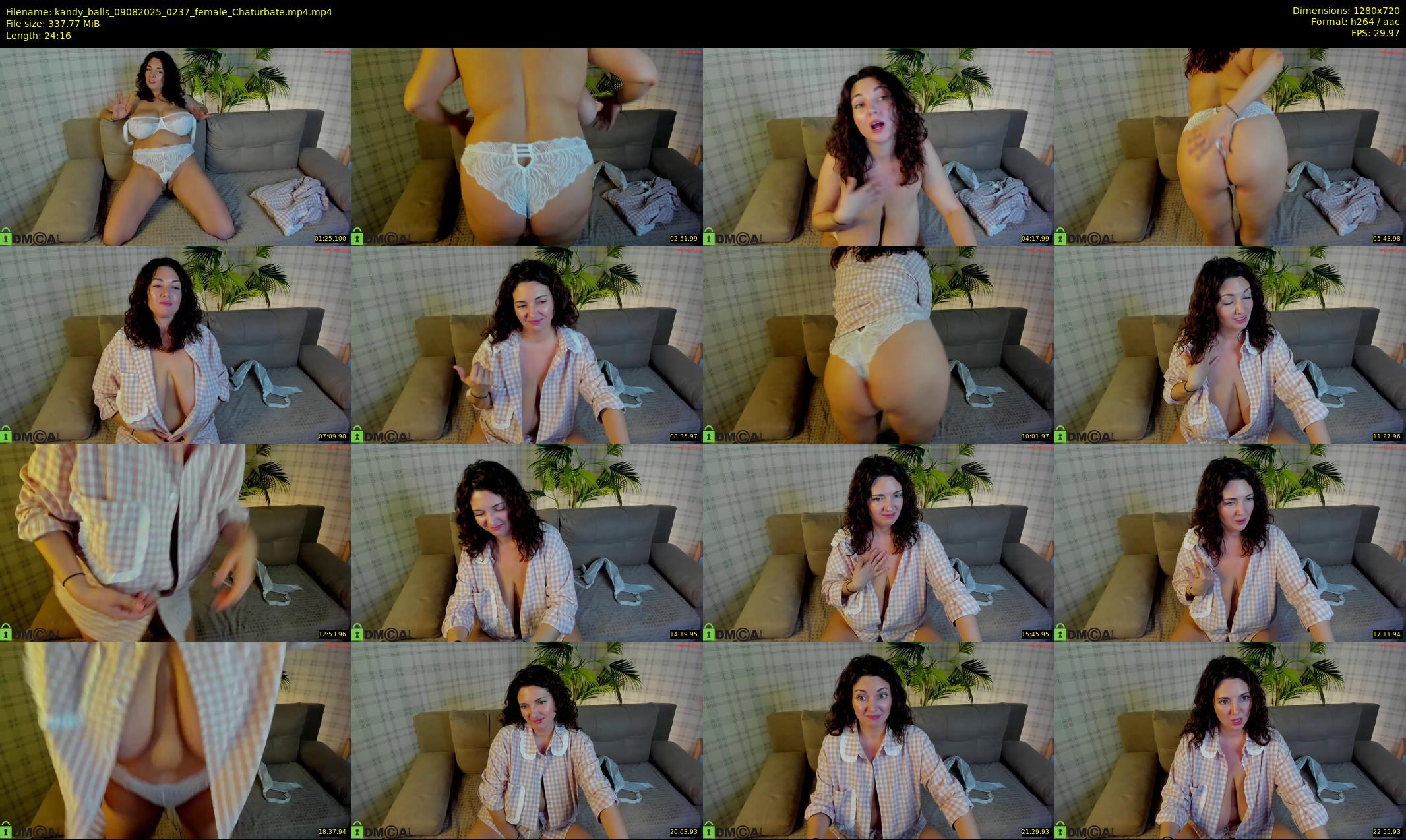 kandy_balls — 25 minute Chaturbate female cam show recording, 720p, Aug 9, 2025
