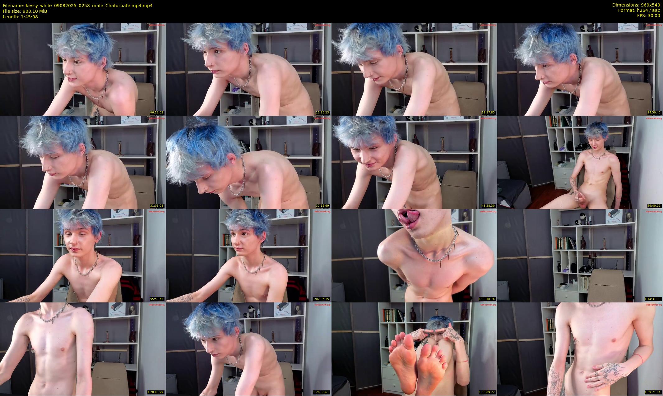 kessy_white — 106 minute Chaturbate male cam show recording, 480p, Aug 9, 2025