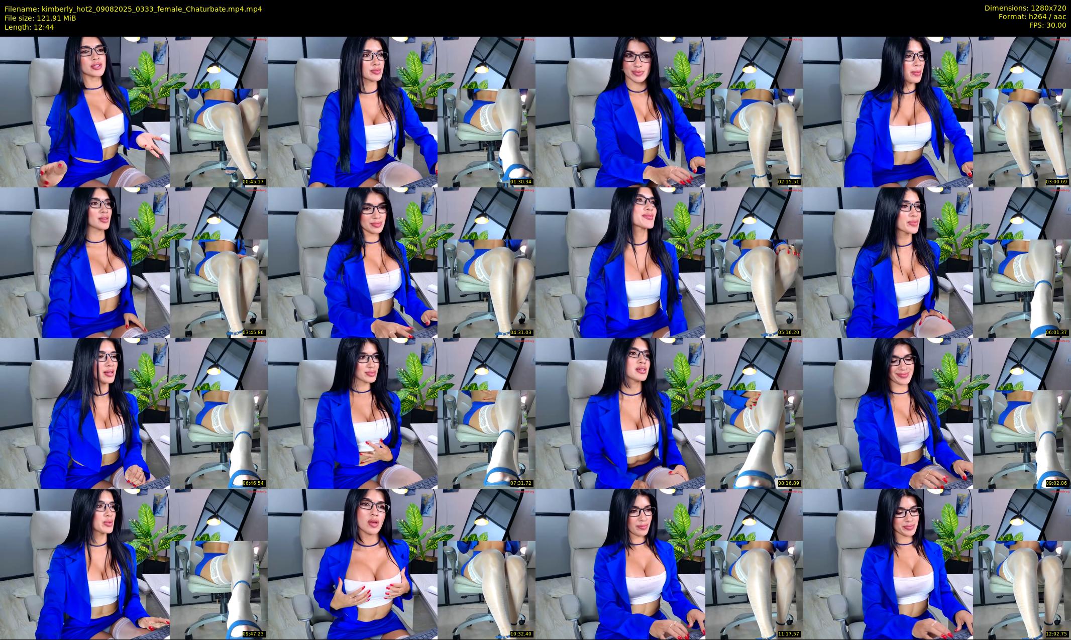 kimberly_hot2 — 13 minute Chaturbate female cam show recording, 720p, Aug 9, 2025