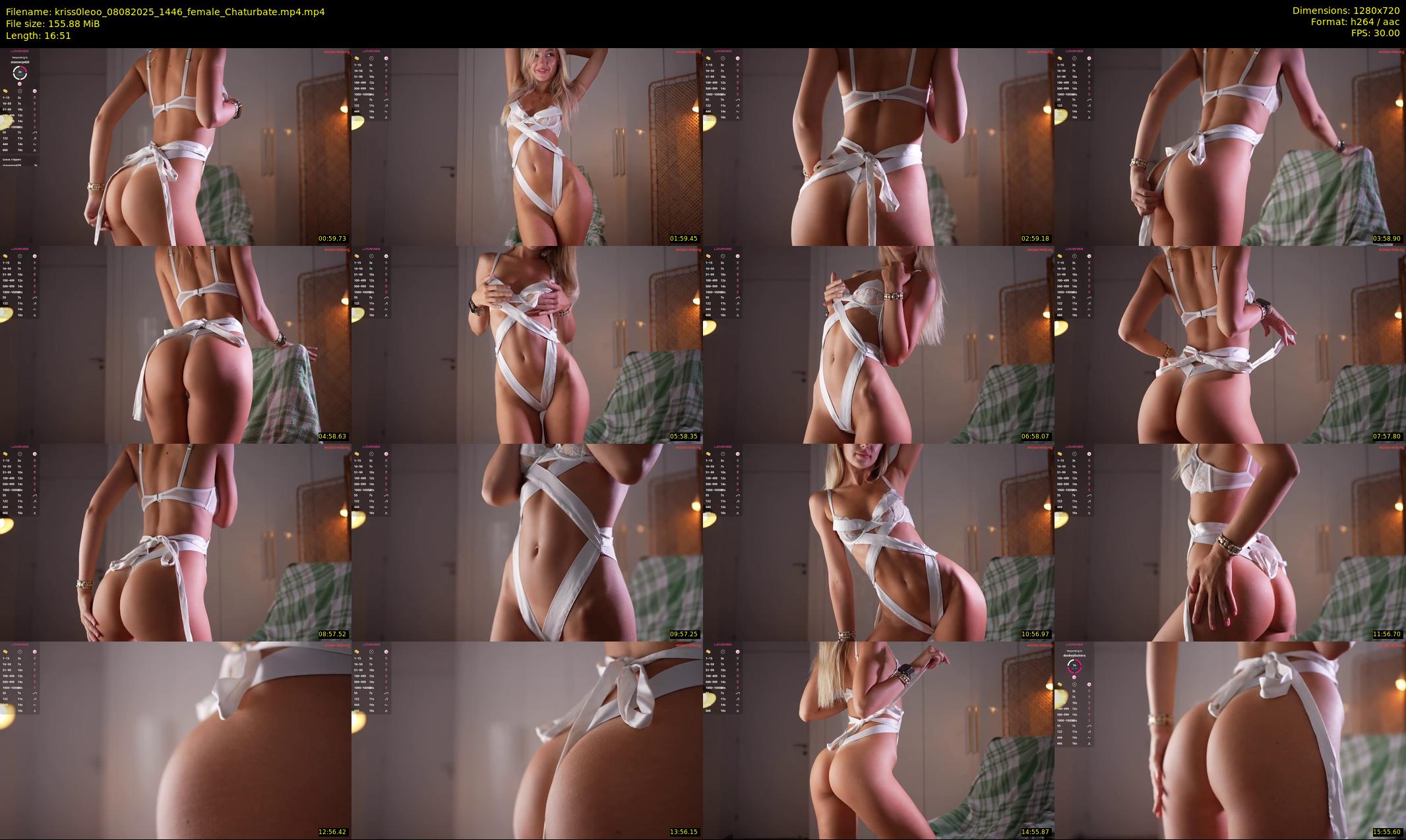 kriss0leoo — 17 minute Chaturbate couple cam show recording, 720p, Aug 8, 2025