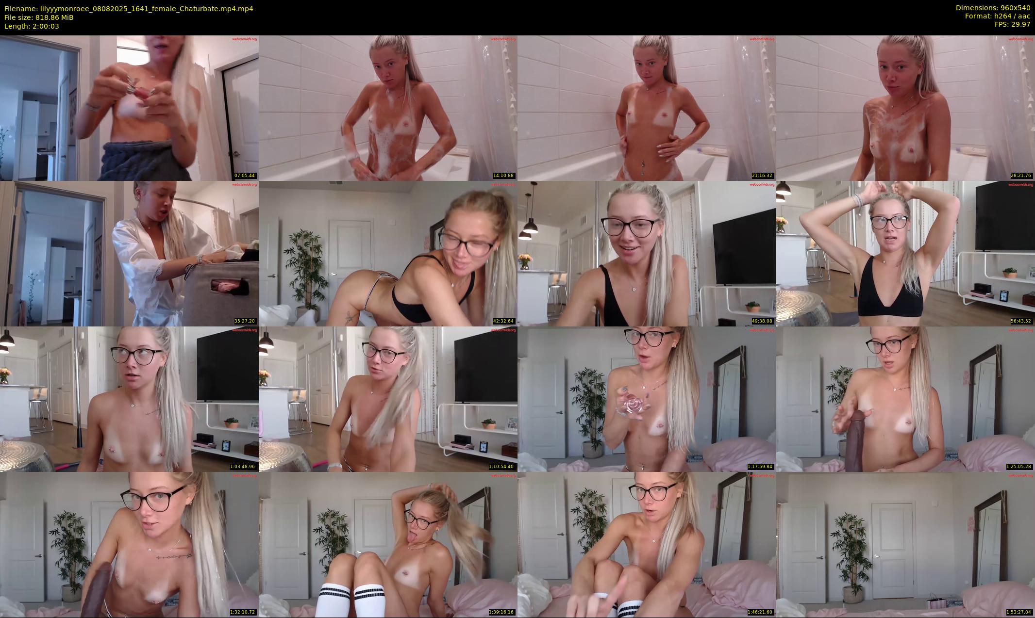 lilyyymonroee — 121 minute Chaturbate female cam show recording, 480p, Aug 8, 2025
