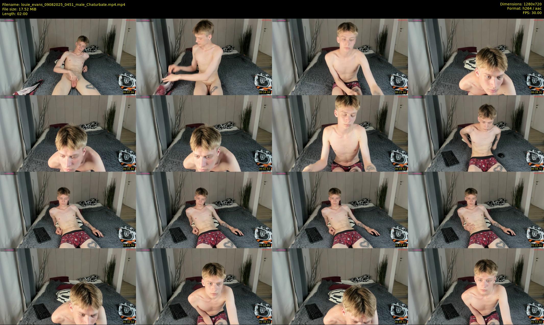 louie_evans — 2 minute Chaturbate male cam show recording, 720p, Aug 9, 2025