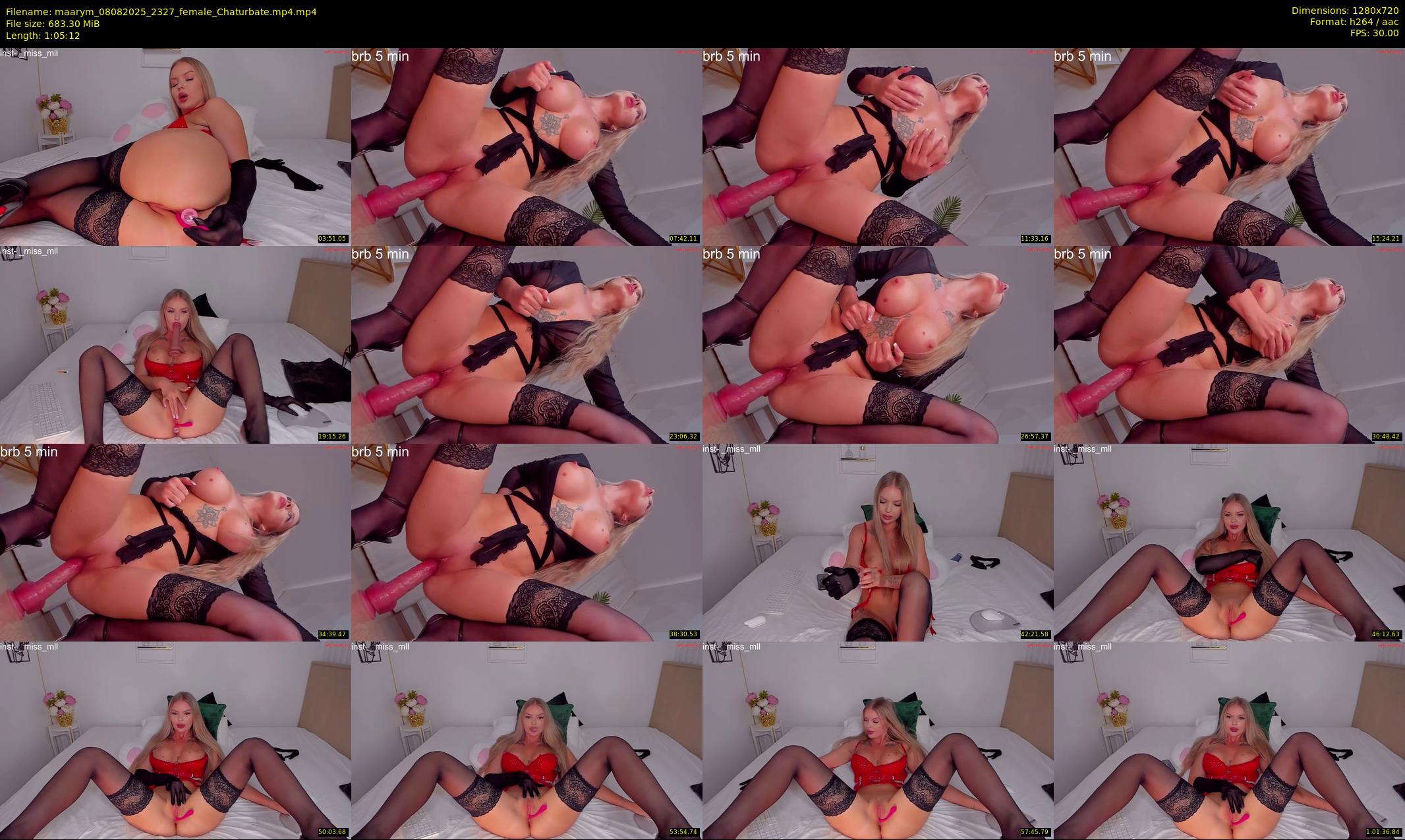 maarym — 66 minute Chaturbate couple cam show recording, 720p, Aug 8, 2025