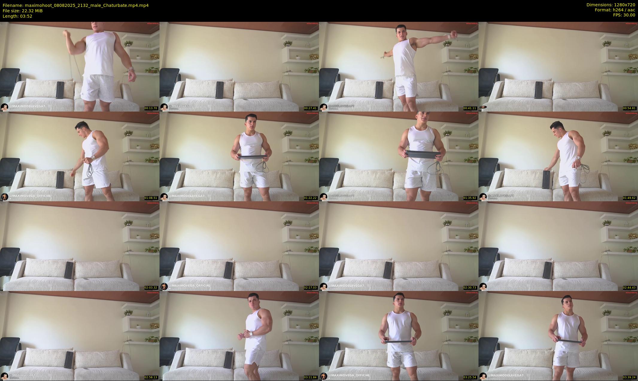 maximohoot — 4 minute Chaturbate male cam show recording, 720p, Aug 8, 2025