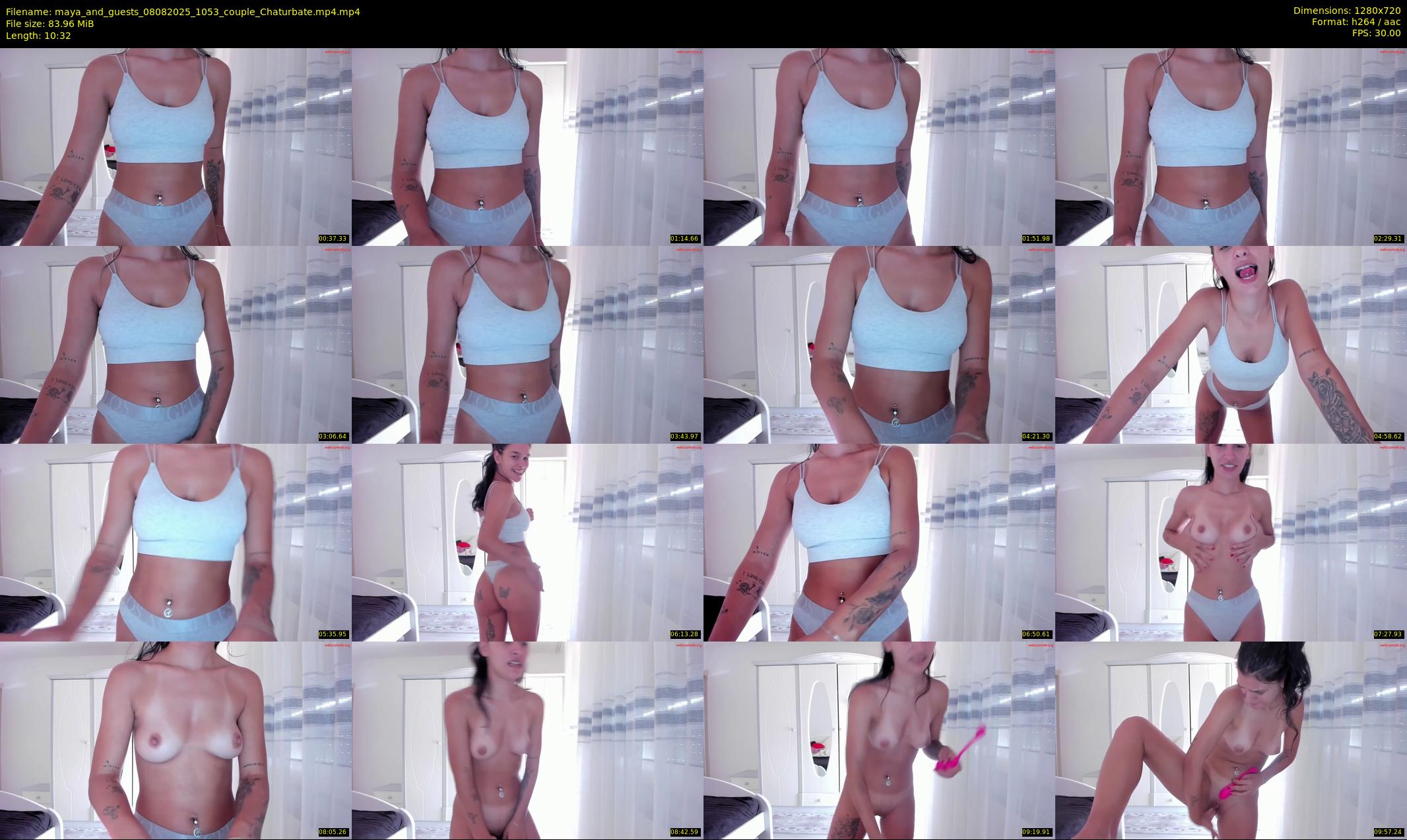 maya_and_guests — 11 minute Chaturbate couple cam show recording, 720p, Aug 8, 2025