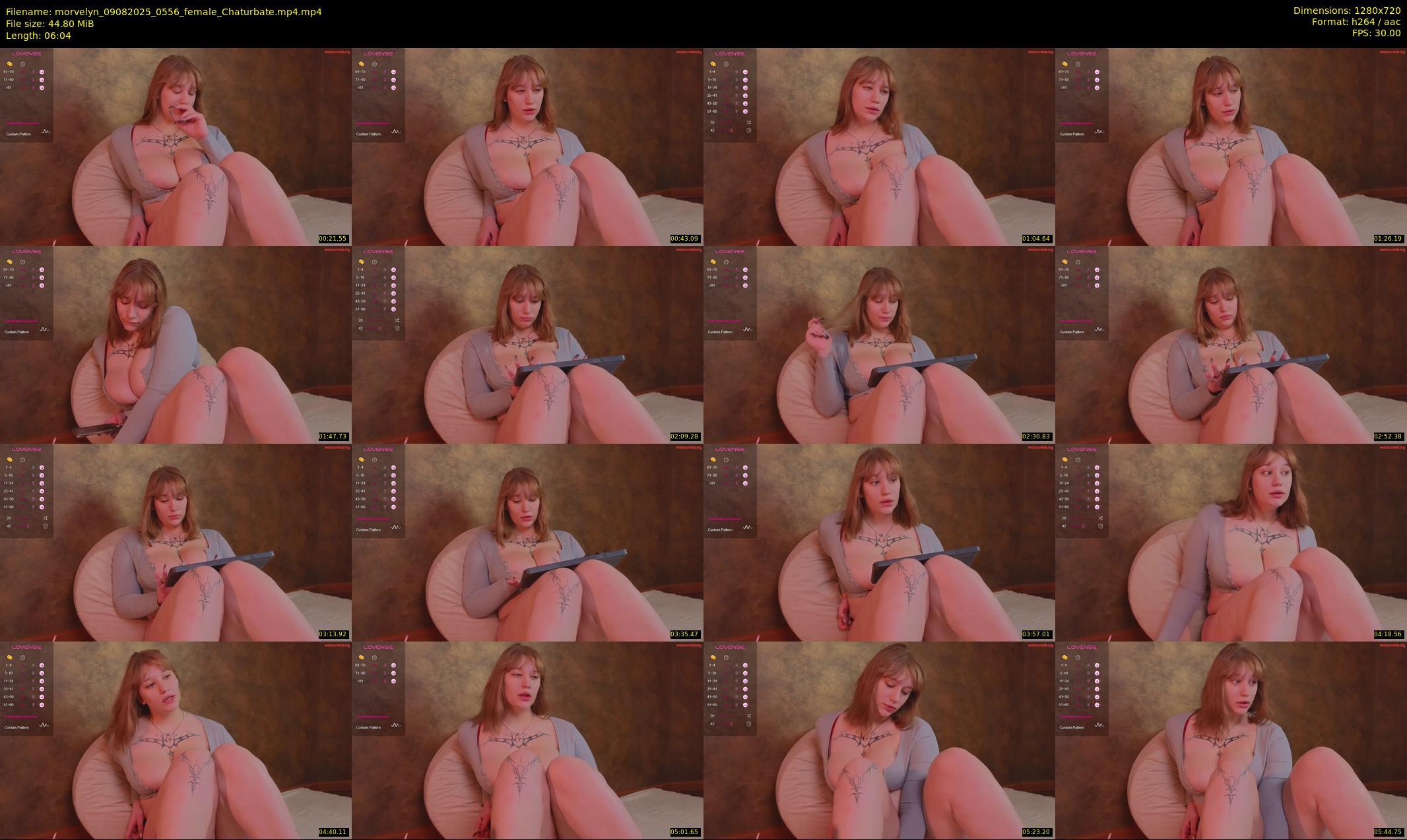 morvelyn — 7 minute Chaturbate female cam show recording, 720p, Aug 9, 2025