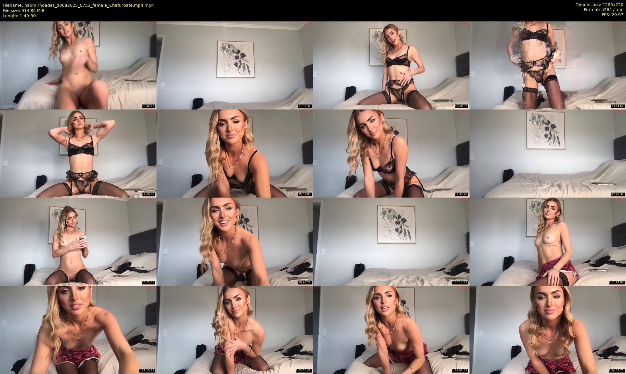 naomirhoades — 101 minute Chaturbate female cam show recording, 720p, Aug 8, 2025