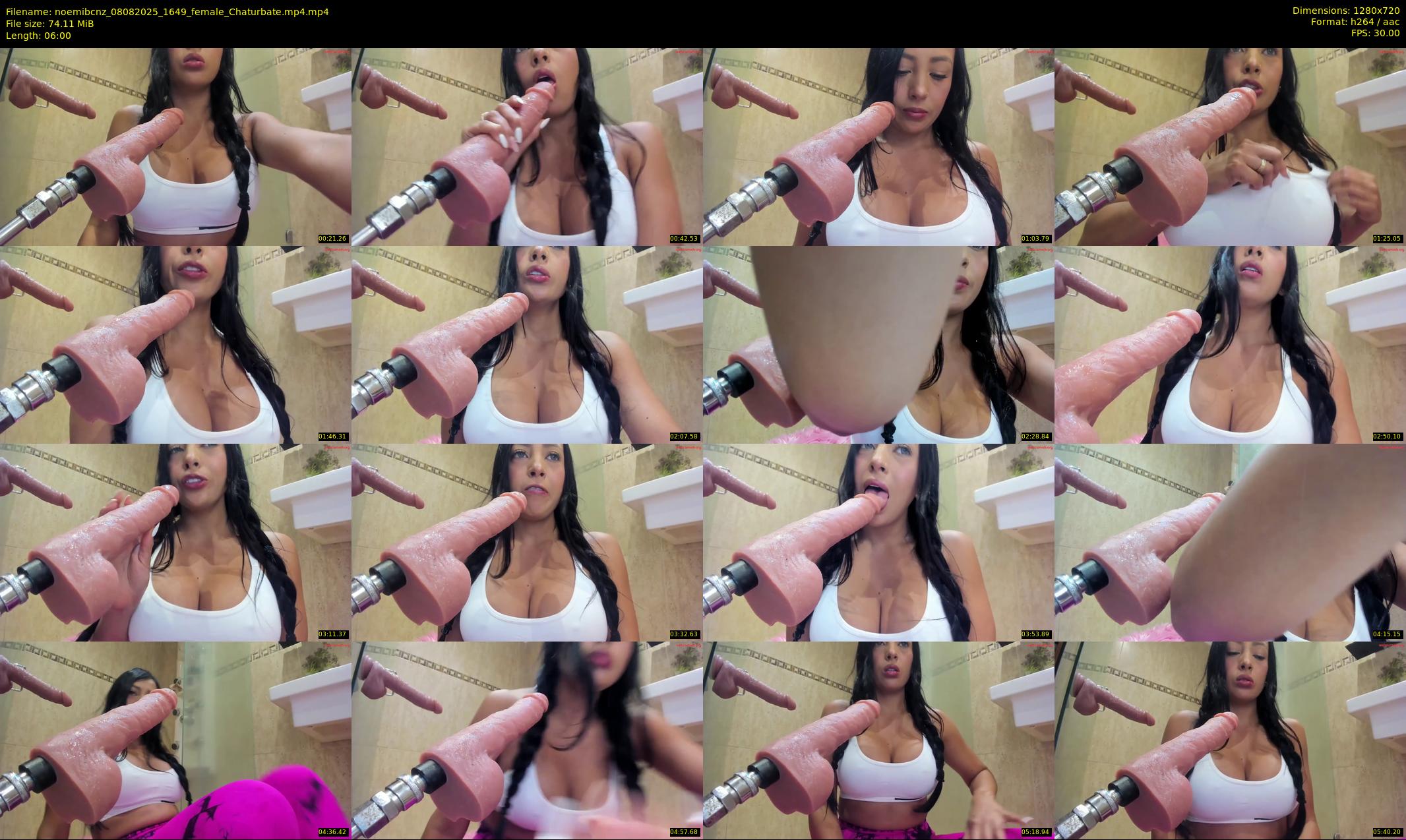 noemibcnz — 6 minute Chaturbate couple cam show recording, 720p, Aug 8, 2025