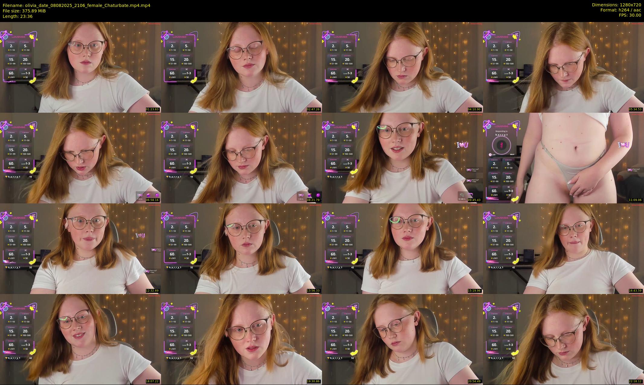 olivia_date — 24 minute Chaturbate female cam show recording, 720p, Aug 8, 2025