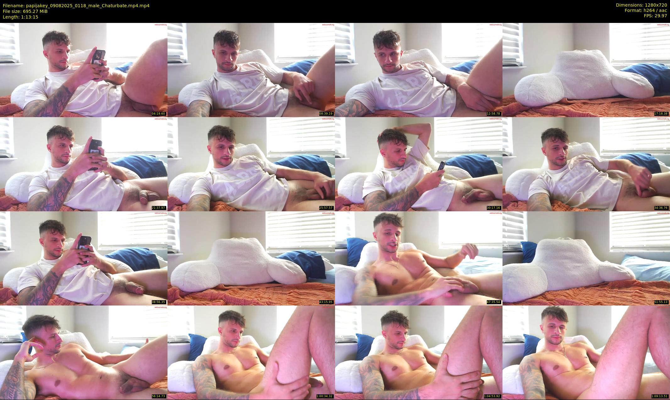 papijakey — 74 minute Chaturbate male cam show recording, 720p, Aug 9, 2025