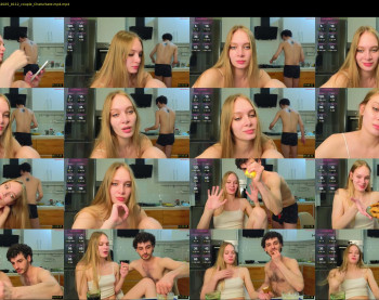 peachcreamcouple — 22 minute Chaturbate couple cam show recording, 720p, Aug 9, 2025