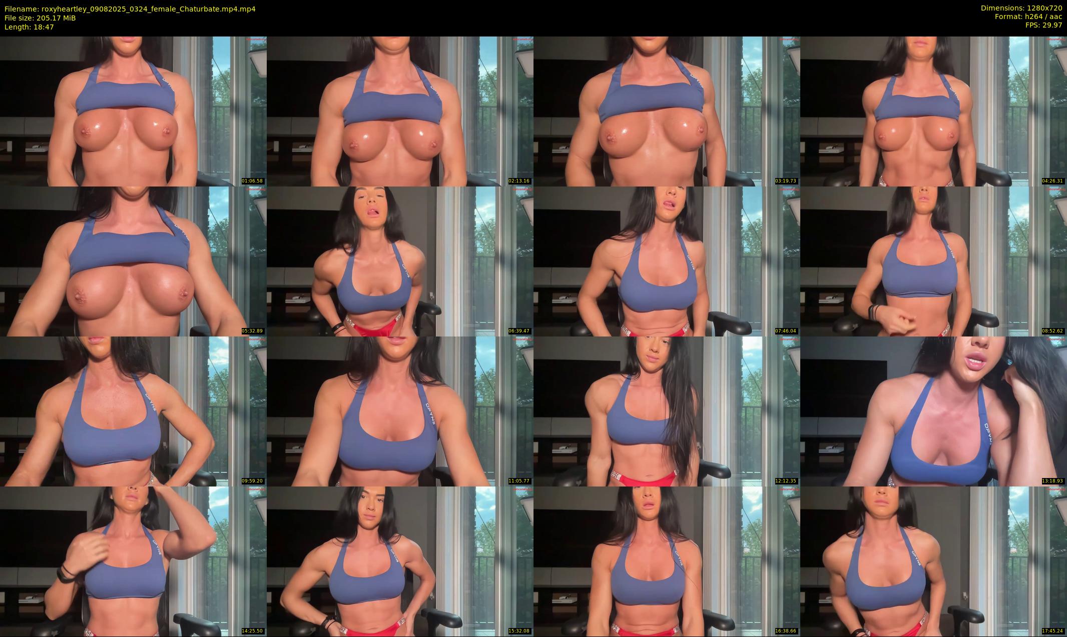 roxyheartley — 19 minute Chaturbate female cam show recording, 720p, Aug 9, 2025