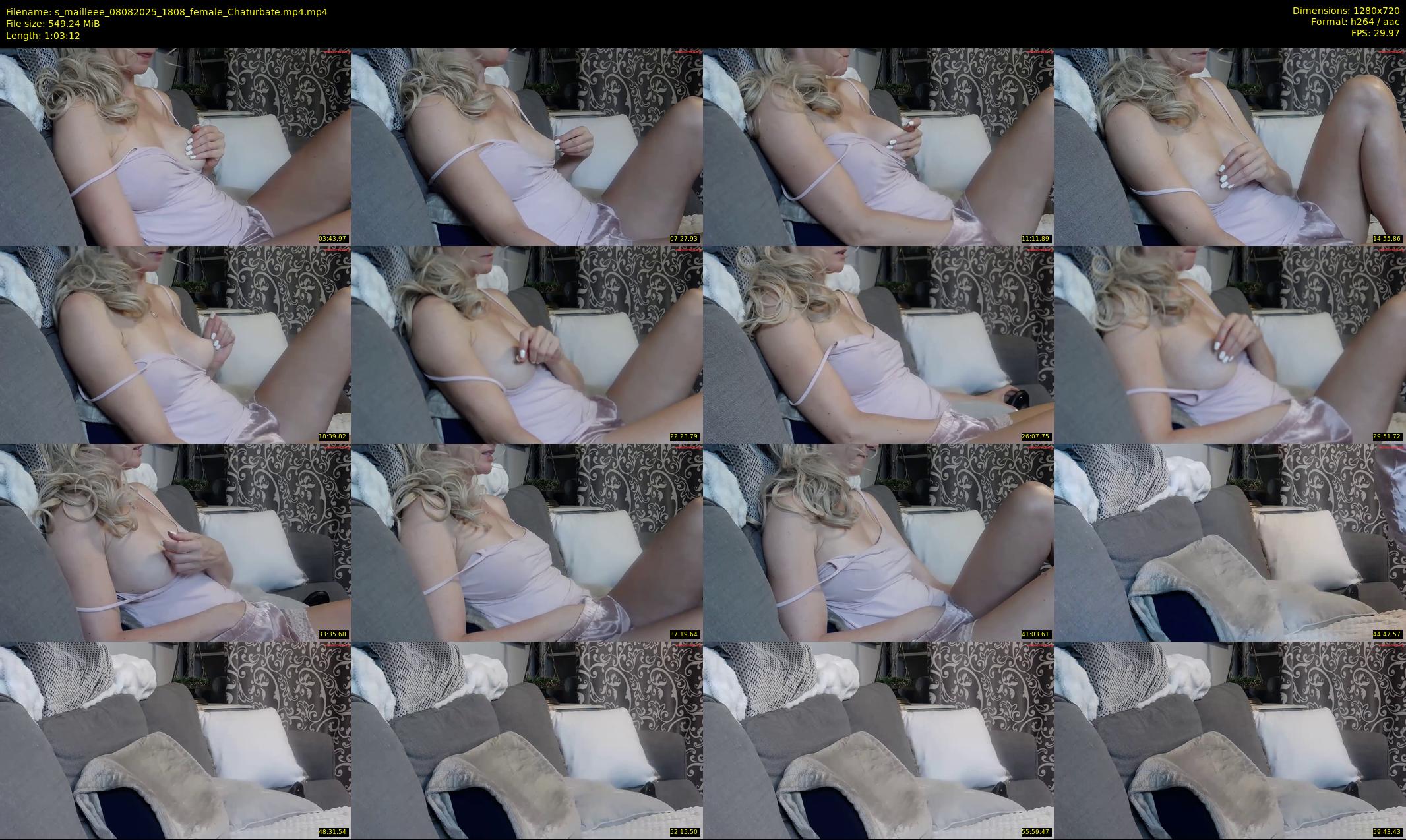 s_mailleee — 64 minute Chaturbate female cam show recording, 720p, Aug 8, 2025