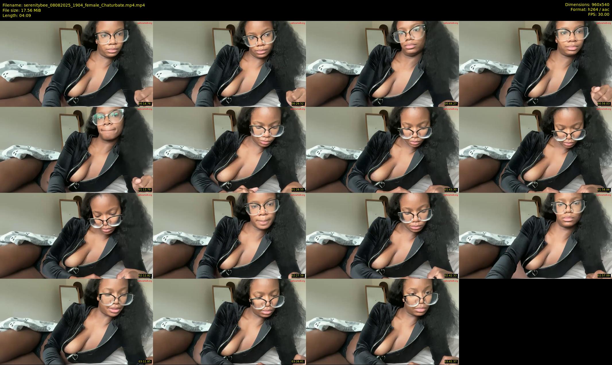 serenitybee — 5 minute Chaturbate female cam show recording, 480p, Aug 8, 2025