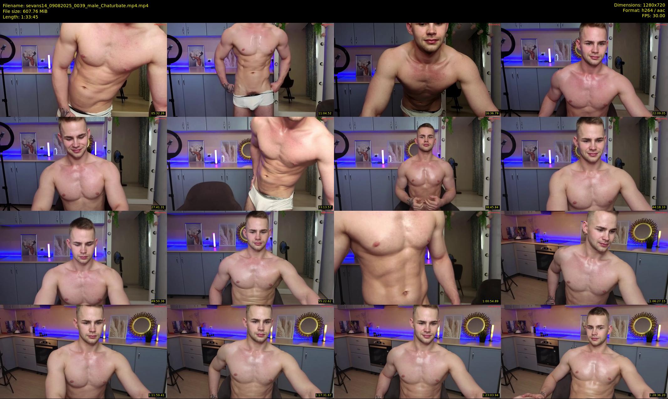 sevans14 — 94 minute Chaturbate male cam show recording, 720p, Aug 9, 2025