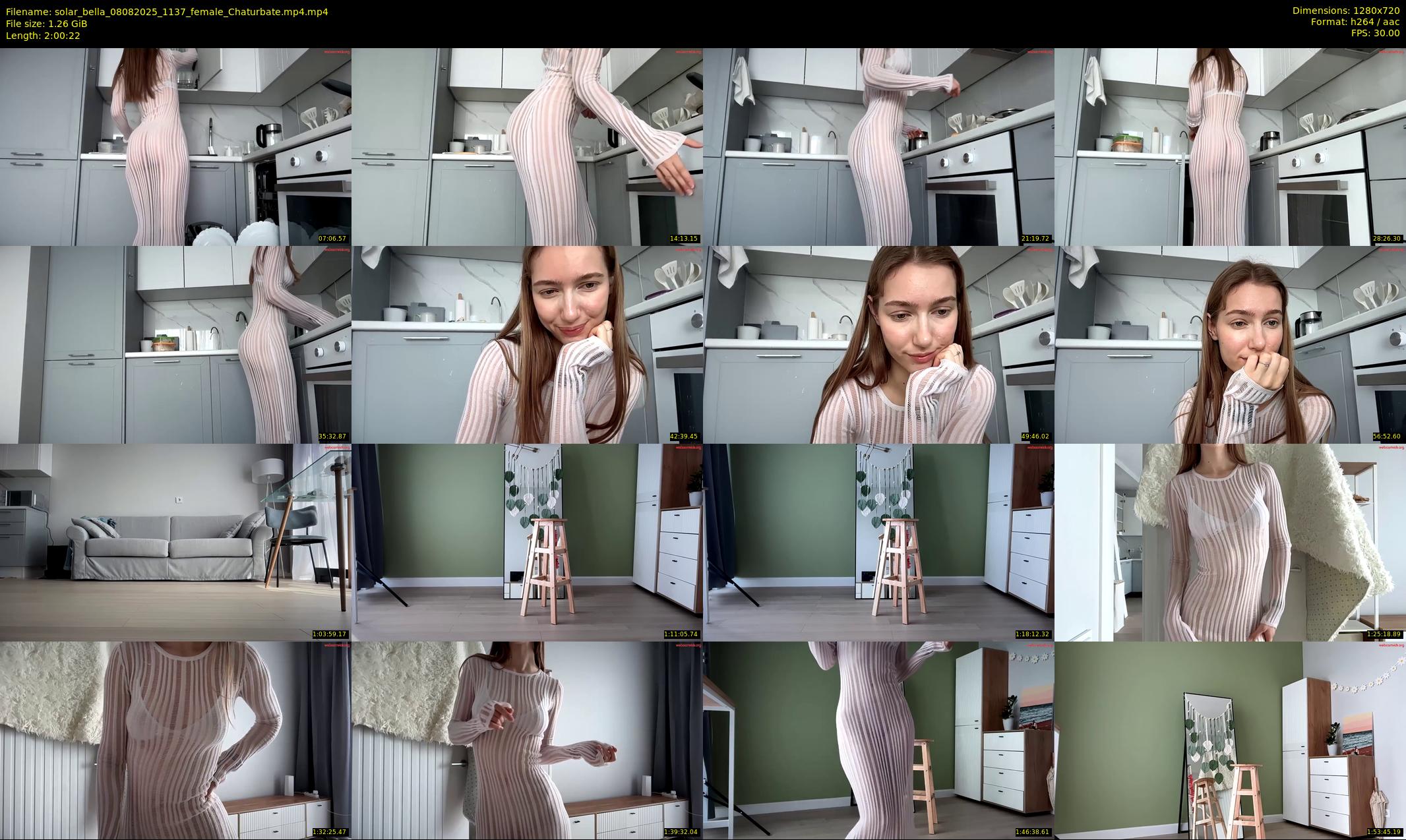 solar_bella — 121 minute Chaturbate female cam show recording, 720p, Aug 8, 2025