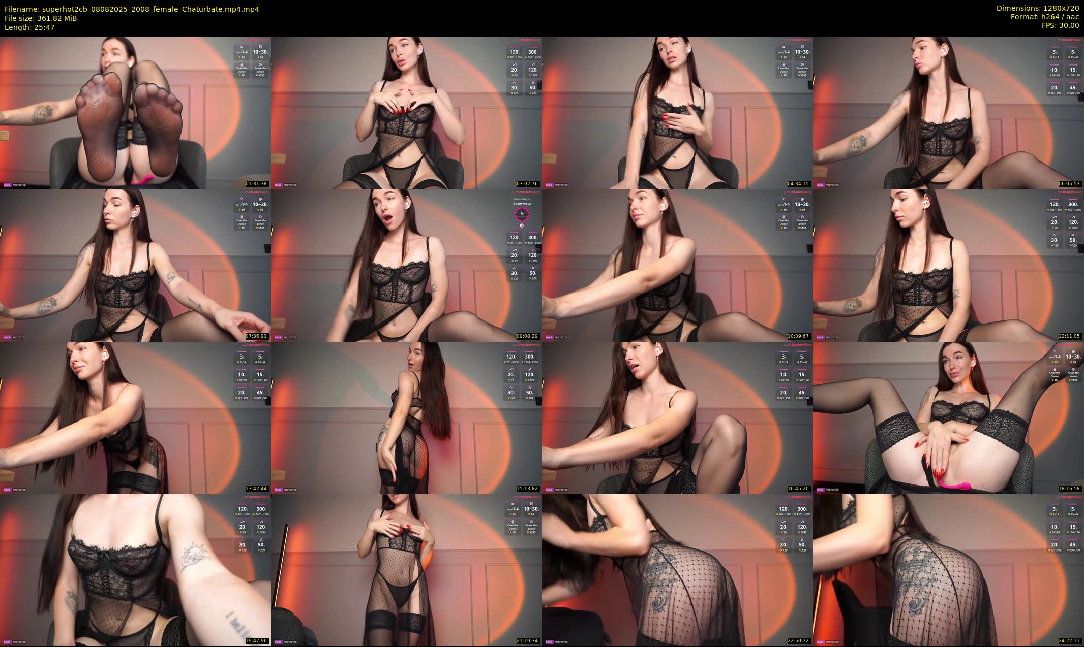 superhot2cb — 26 minute Chaturbate female cam show recording, 720p, Aug 8, 2025