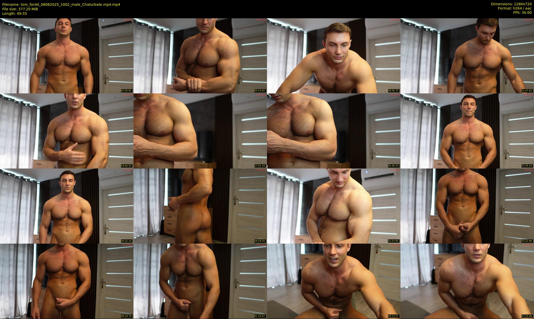 tom_fordd — 50 minute Chaturbate male cam show recording, 720p, Aug 8, 2025