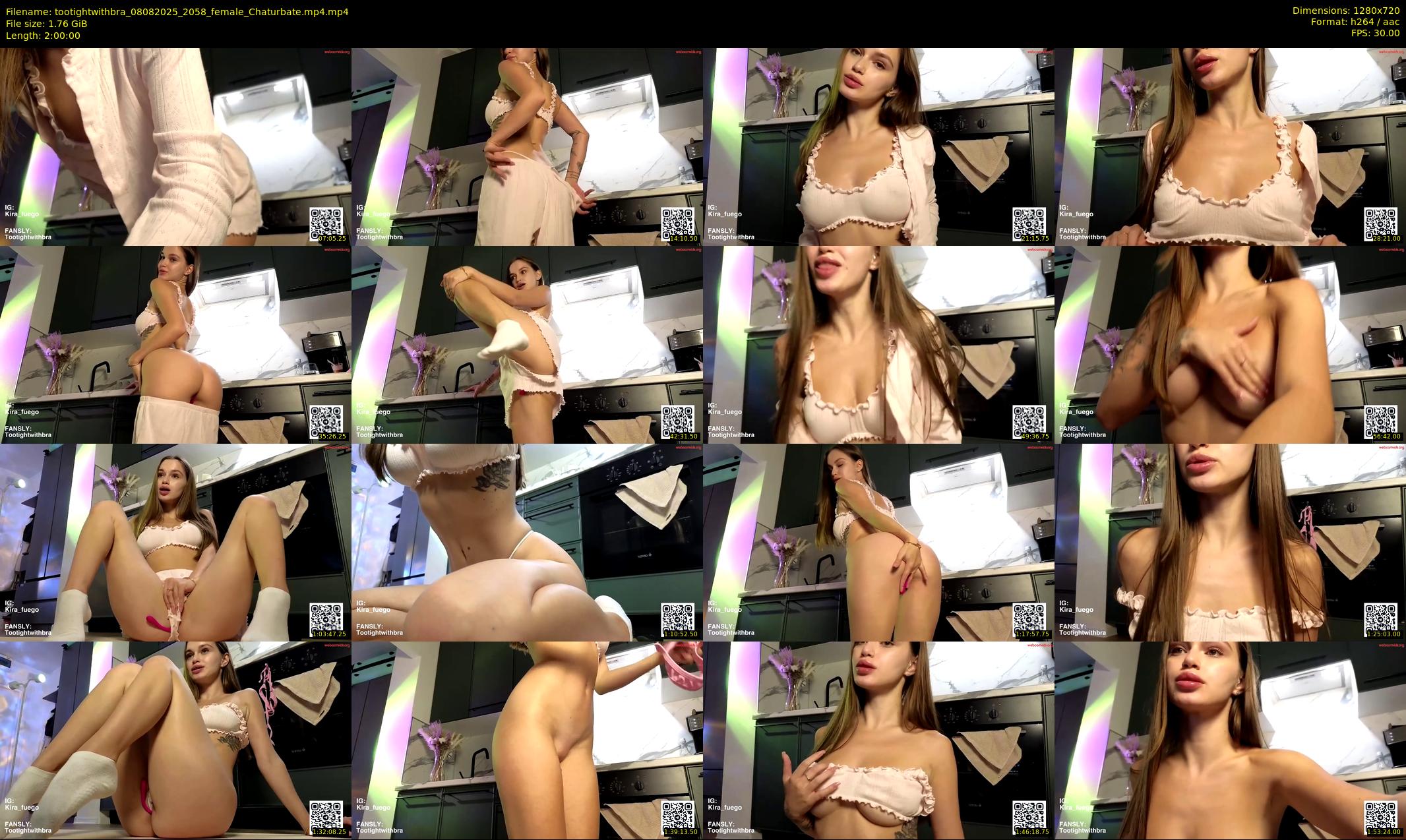 tootightwithbra — 120 minute Chaturbate female cam show recording, 720p, Aug 8, 2025