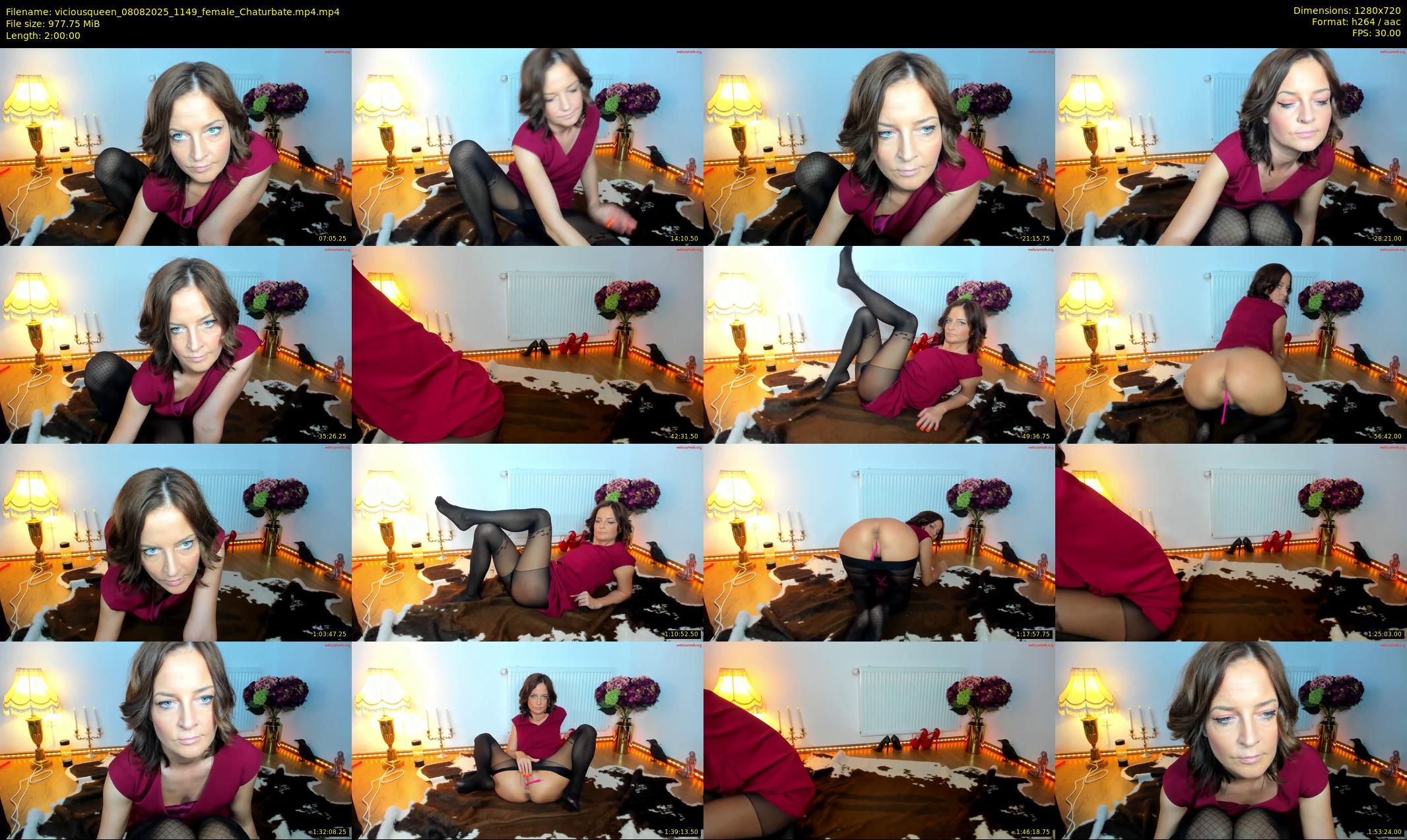 viciousqueen — 120 minute Chaturbate female cam show recording, 720p, Aug 8, 2025