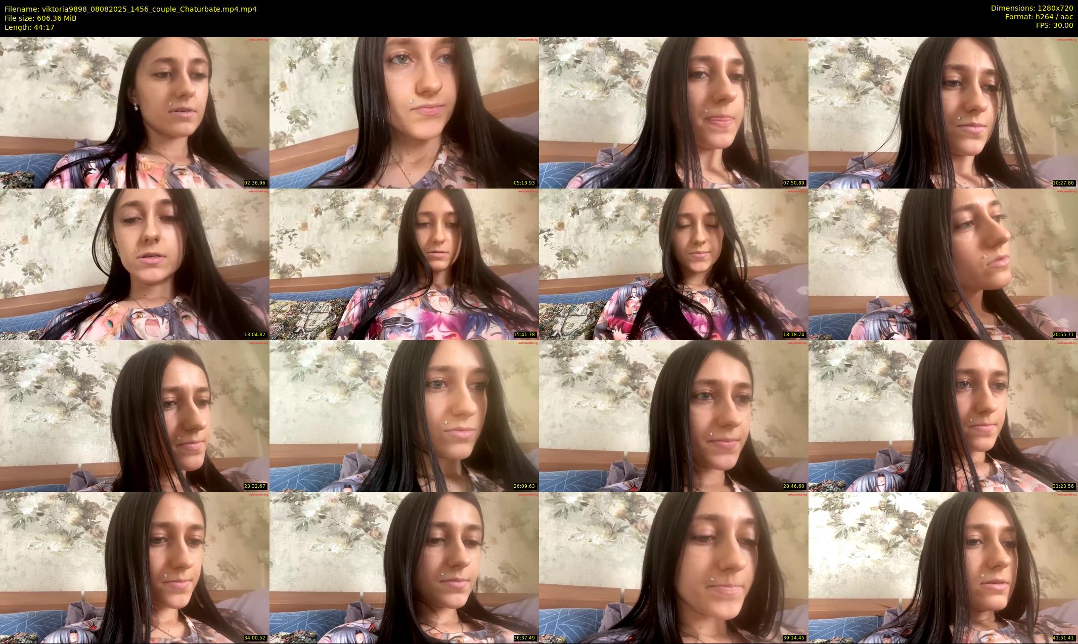 viktoria9898 — 45 minute Chaturbate couple cam show recording, 720p, Aug 8, 2025