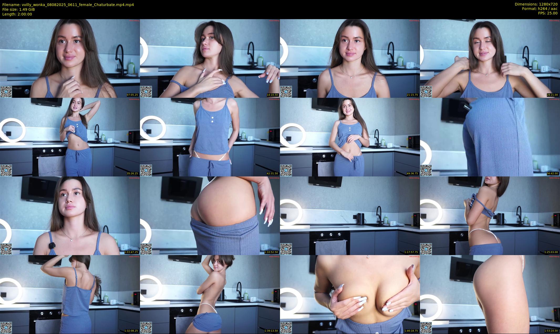 vvilly_wonka — 120 minute Chaturbate female cam show recording, 720p, Aug 8, 2025