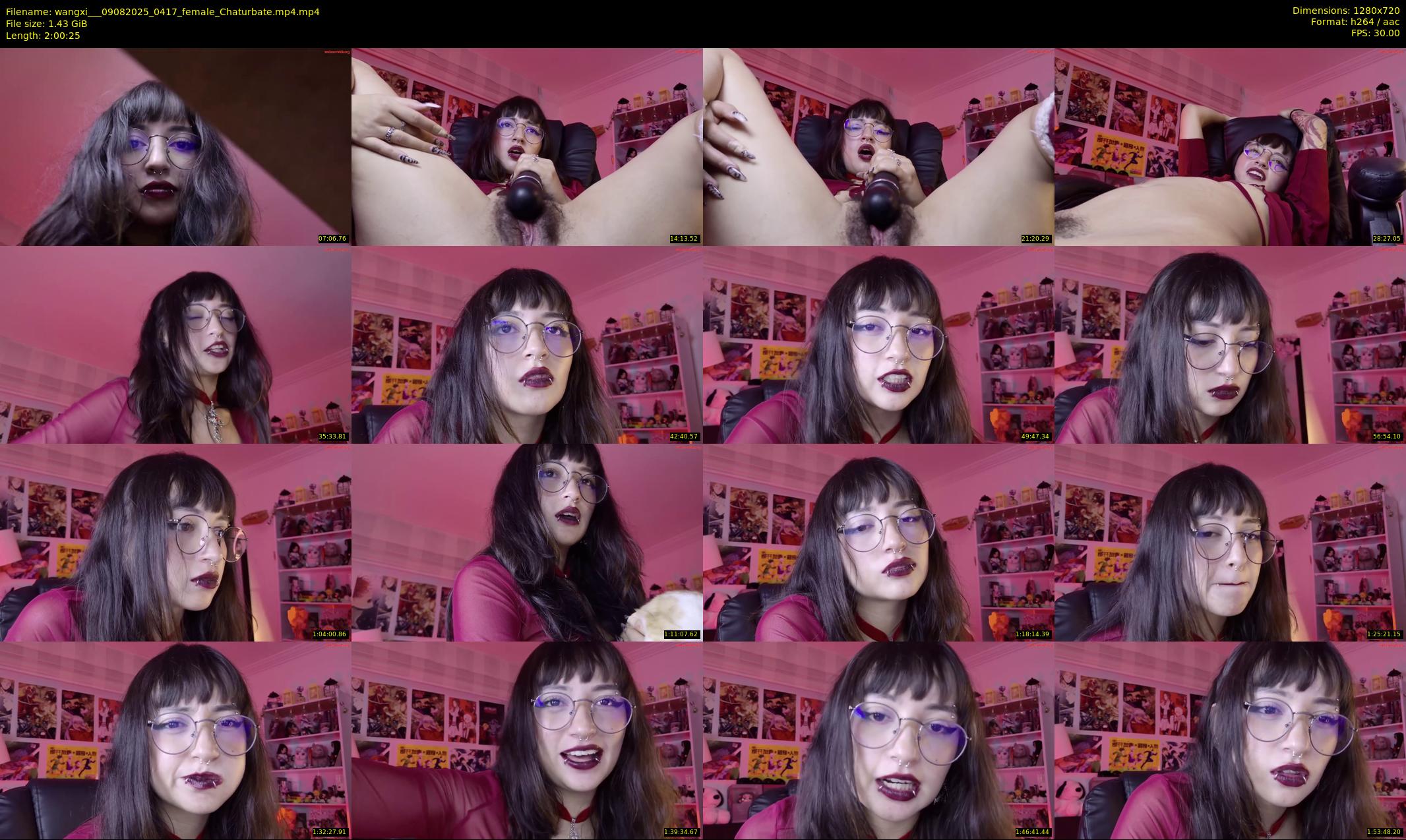 wangxi__ — 121 minute Chaturbate female cam show recording, 720p, Aug 9, 2025