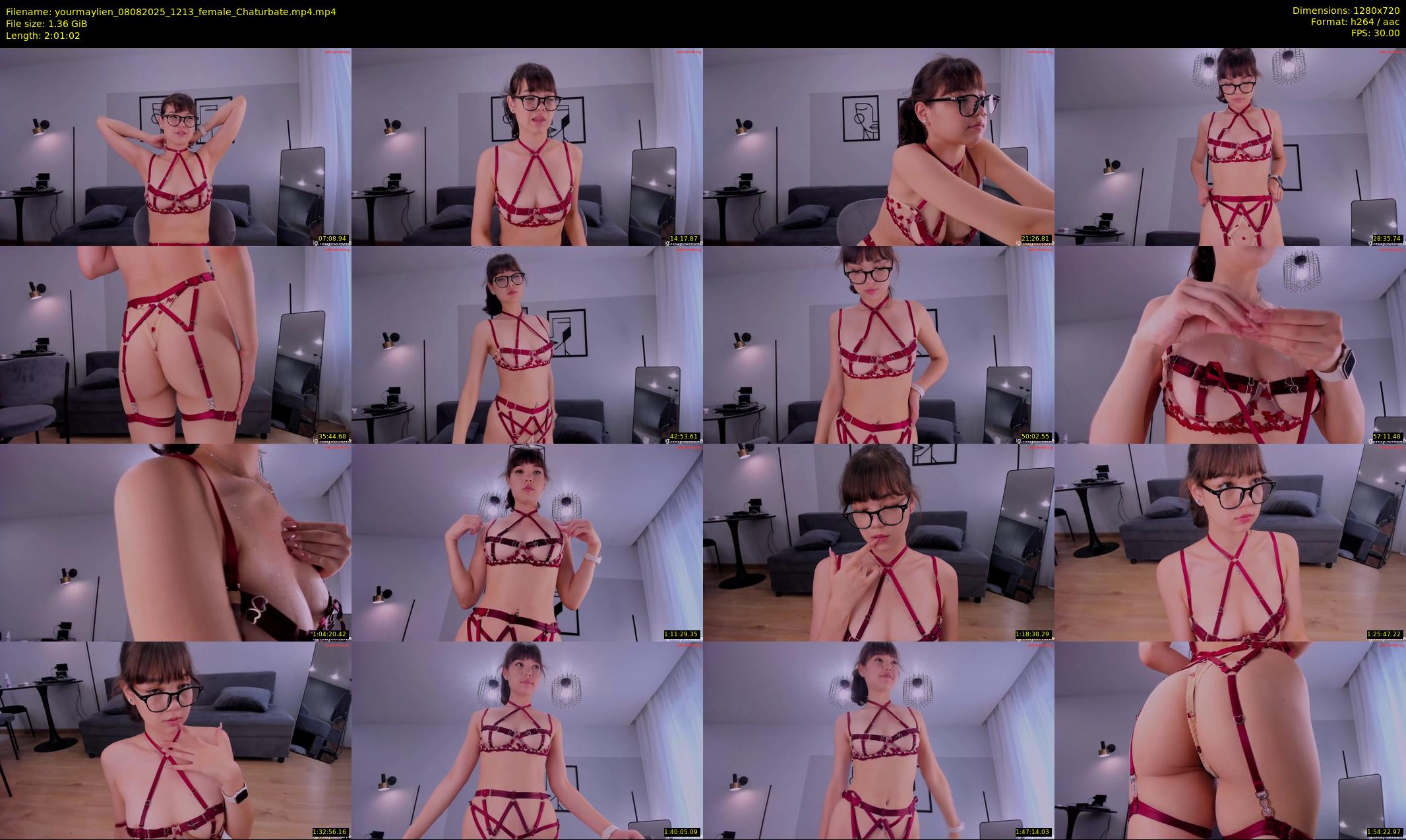 yourmaylien — 122 minute Chaturbate female cam show recording, 720p, Aug 8, 2025