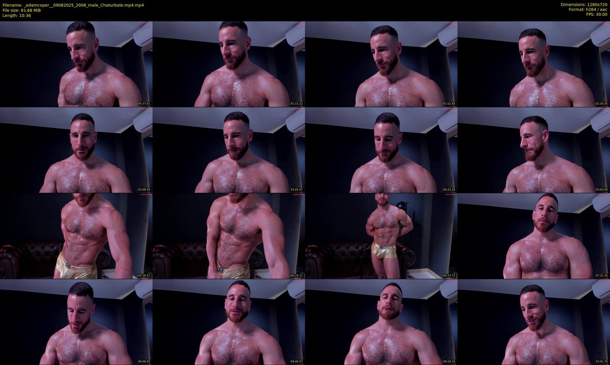 _adamcoper_ — 11 minute Chaturbate male cam show recording, 720p, Aug 9, 2025