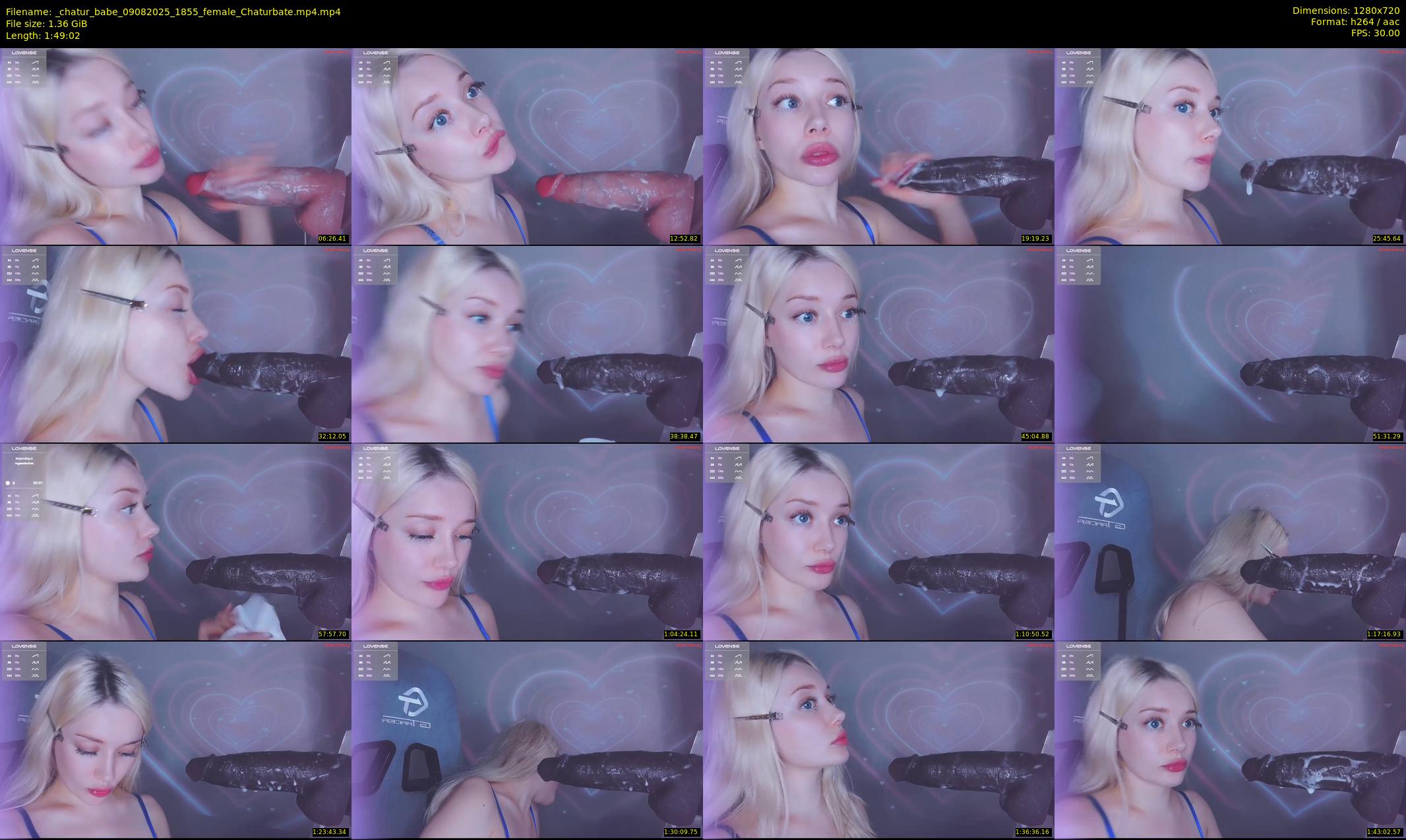 _chatur_babe — 110 minute Chaturbate female cam show recording, 720p, Aug 9, 2025