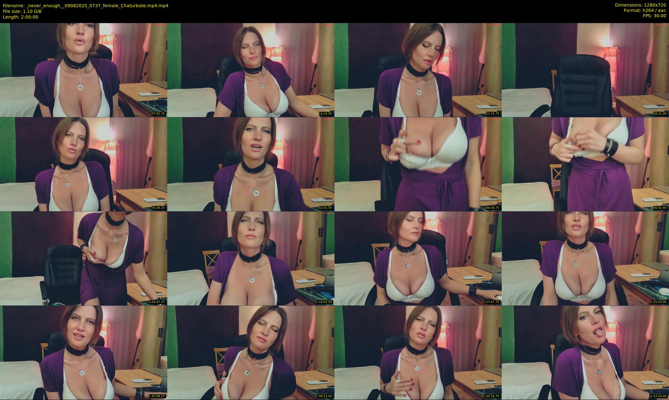 _never_enough_ — 120 minute Chaturbate female cam show recording, 720p, Aug 9, 2025