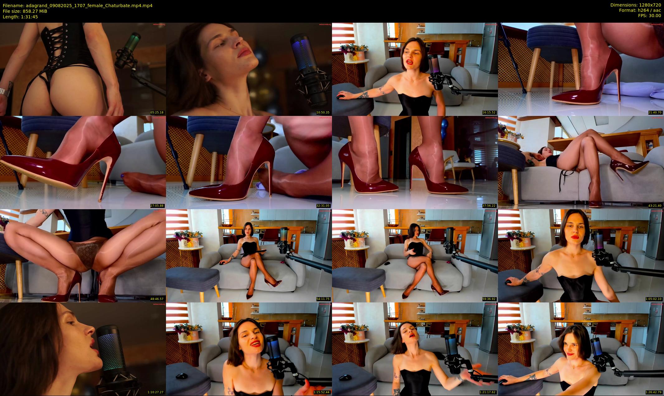 adagrand — 92 minute Chaturbate female cam show recording, 720p, Aug 9, 2025