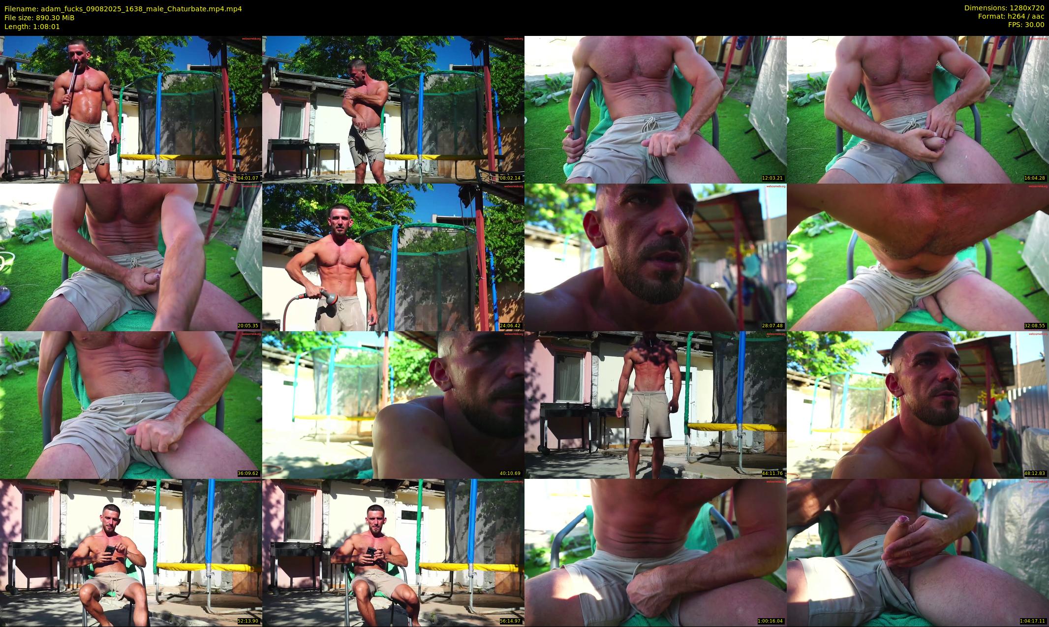 adam_fucks — 69 minute Chaturbate male cam show recording, 720p, Aug 9, 2025