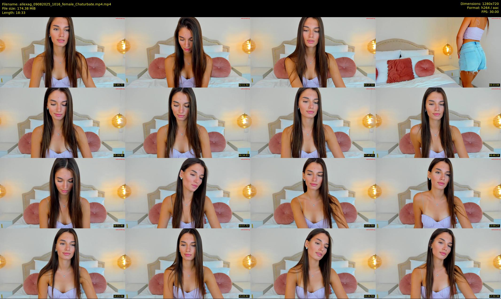 allexag — 19 minute Chaturbate female cam show recording, 720p, Aug 9, 2025