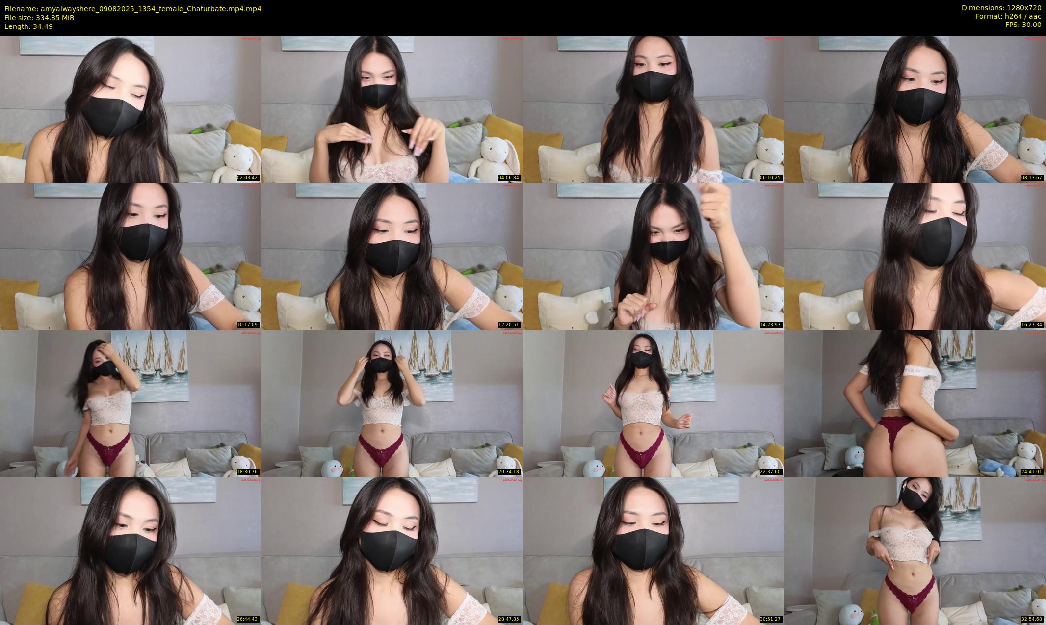 amyalwayshere — 35 minute Chaturbate female cam show recording, 720p, Aug 9, 2025