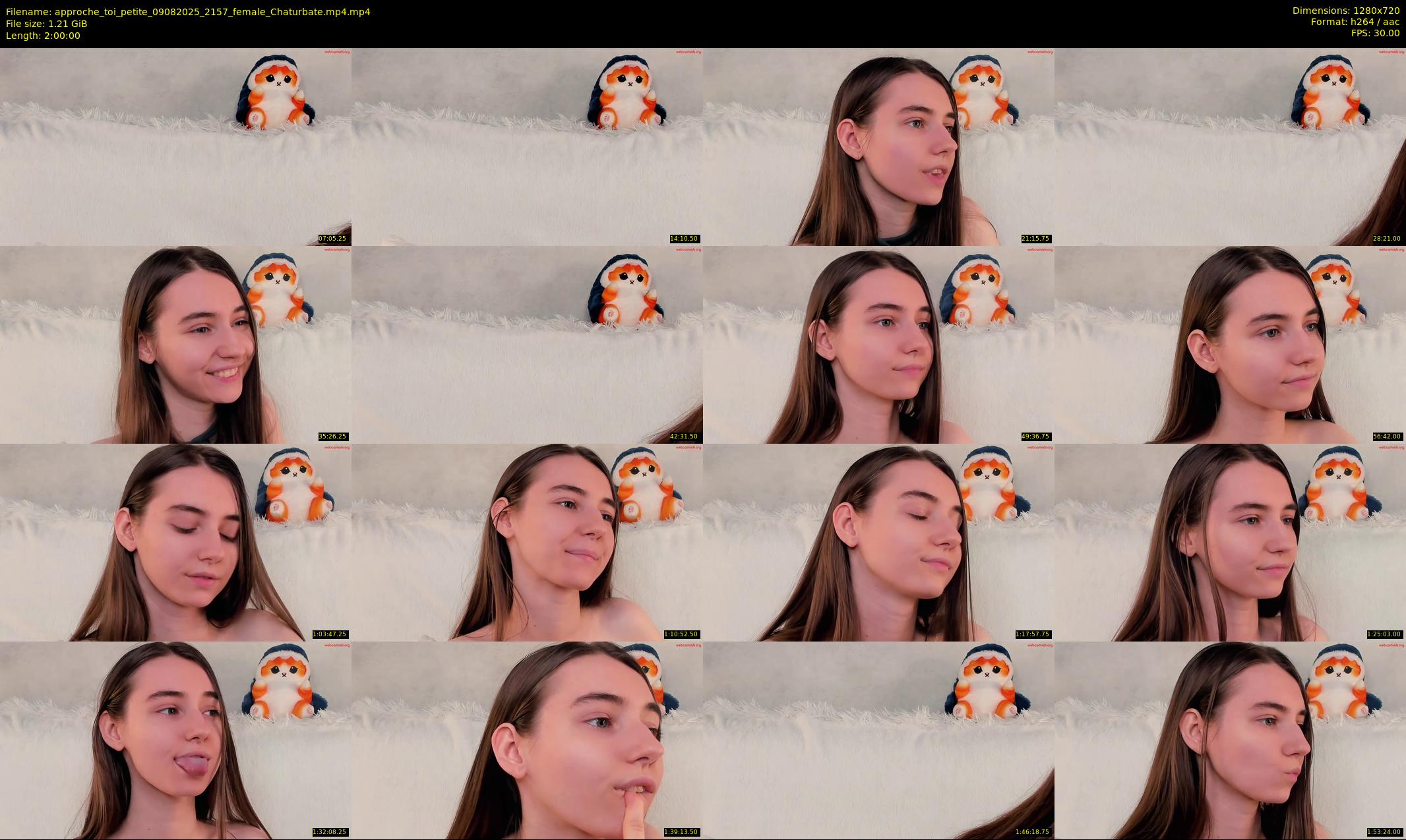 approche_toi_petite — 120 minute Chaturbate female cam show recording, 720p, Aug 9, 2025