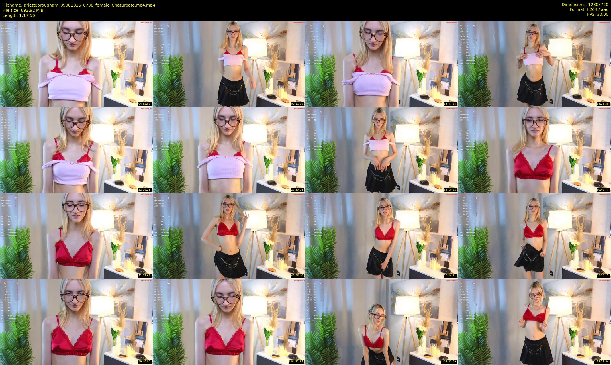arlettebrougham — 78 minute Chaturbate female cam show recording, 720p, Aug 9, 2025