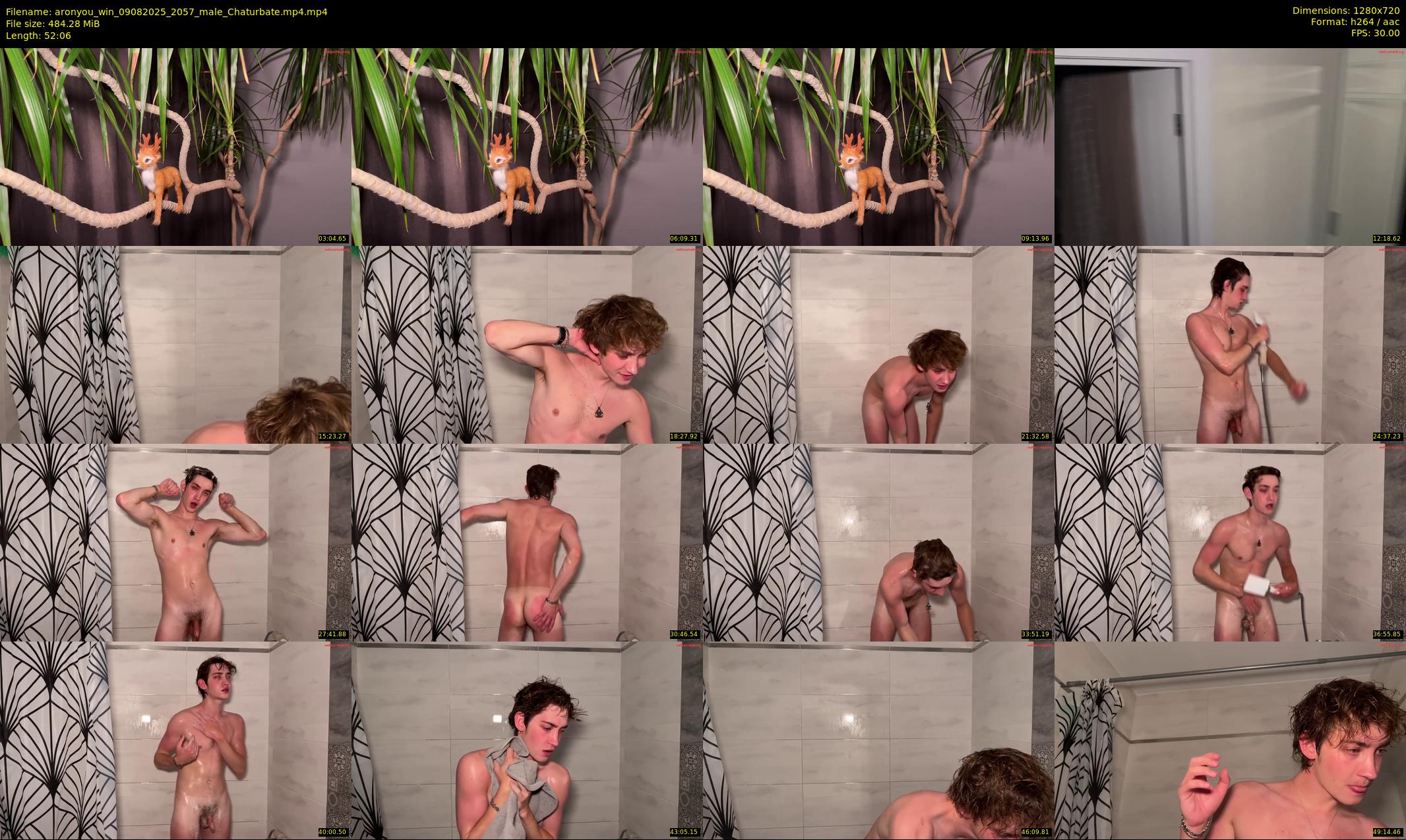 aronyou_win — 53 minute Chaturbate male cam show recording, 720p, Aug 9, 2025