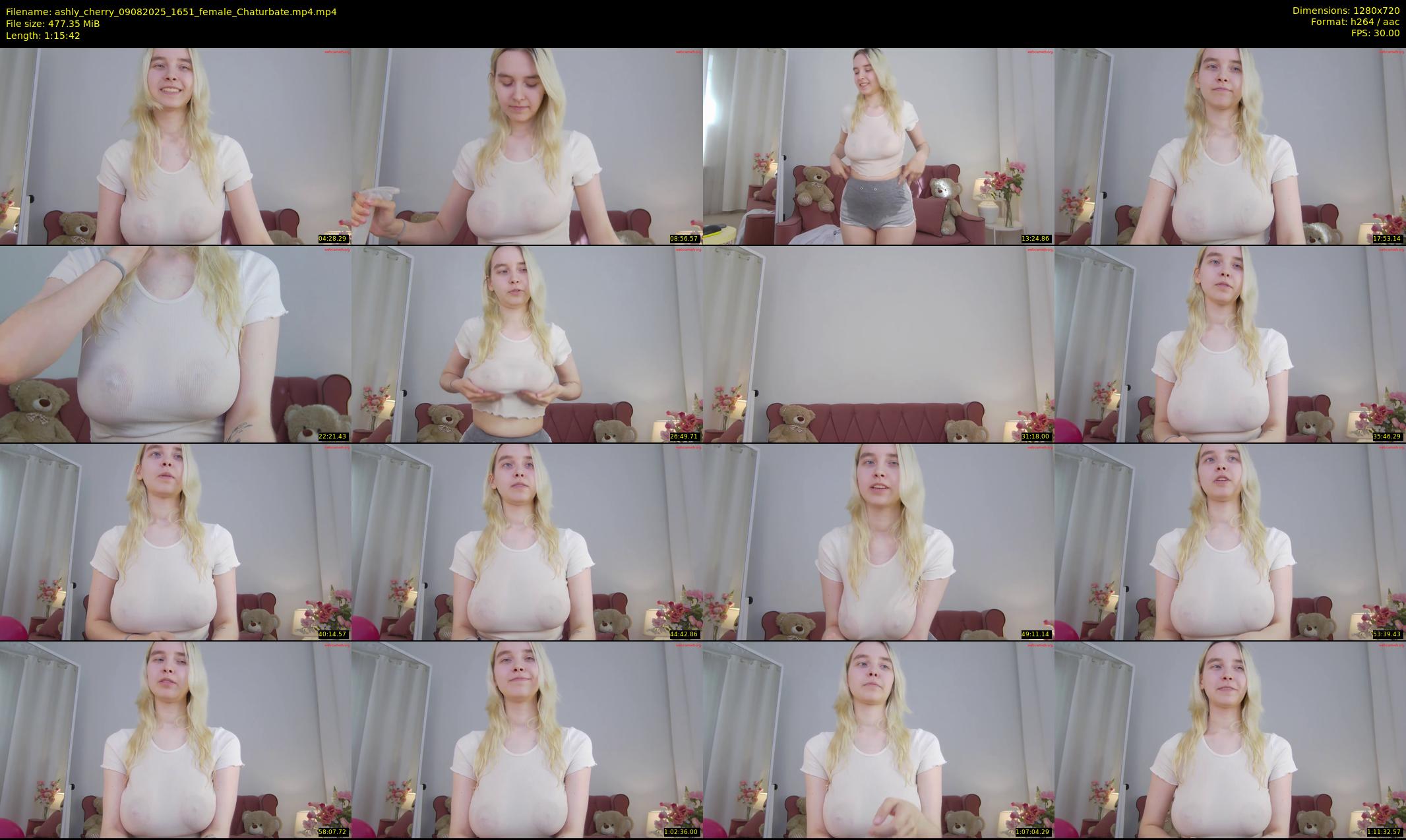 ashly_cherry — 76 minute Chaturbate female cam show recording, 720p, Aug 9, 2025