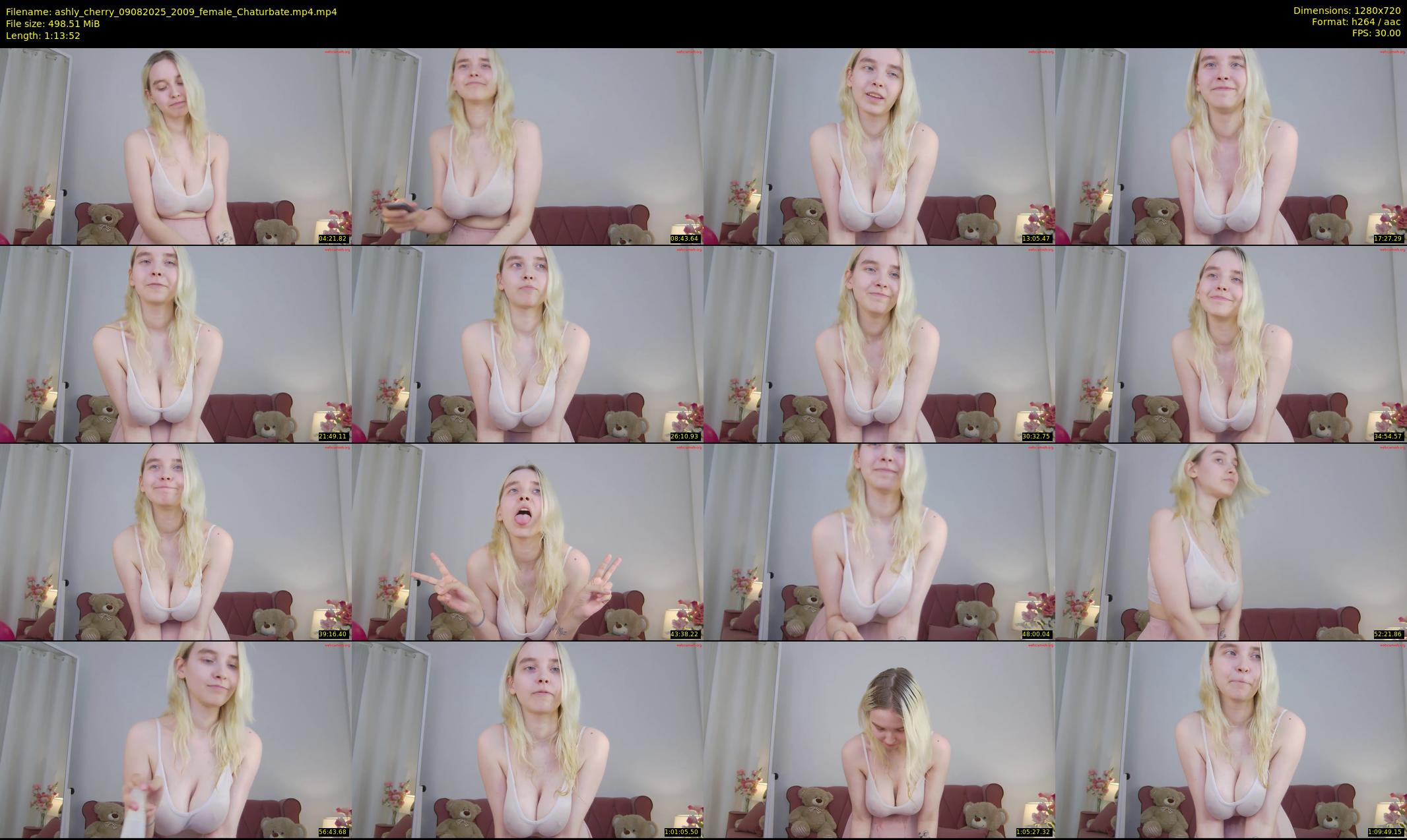 ashly_cherry — 74 minute Chaturbate female cam show recording, 720p, Aug 9, 2025