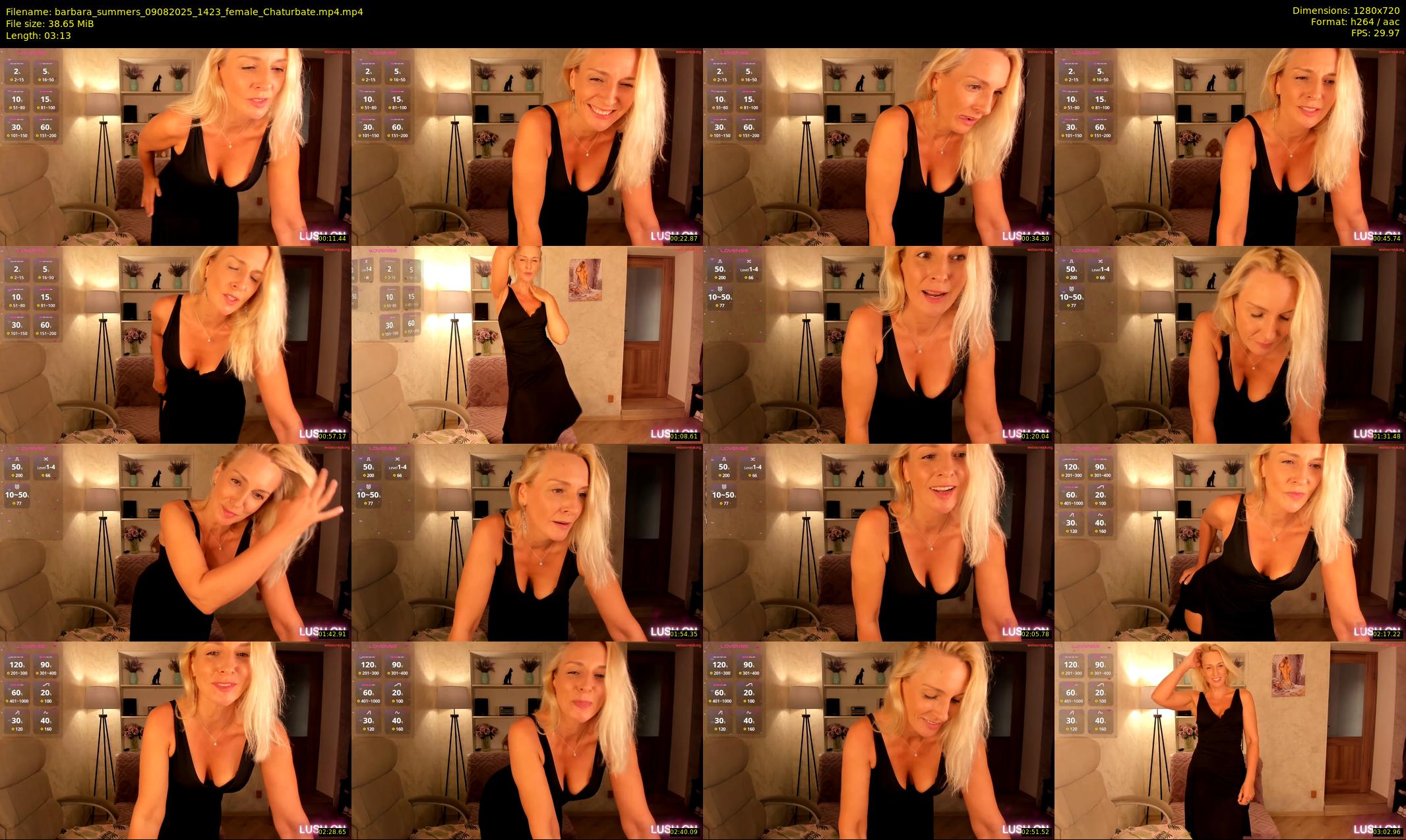 barbara_summers — 4 minute Chaturbate female cam show recording, 720p, Aug 9, 2025