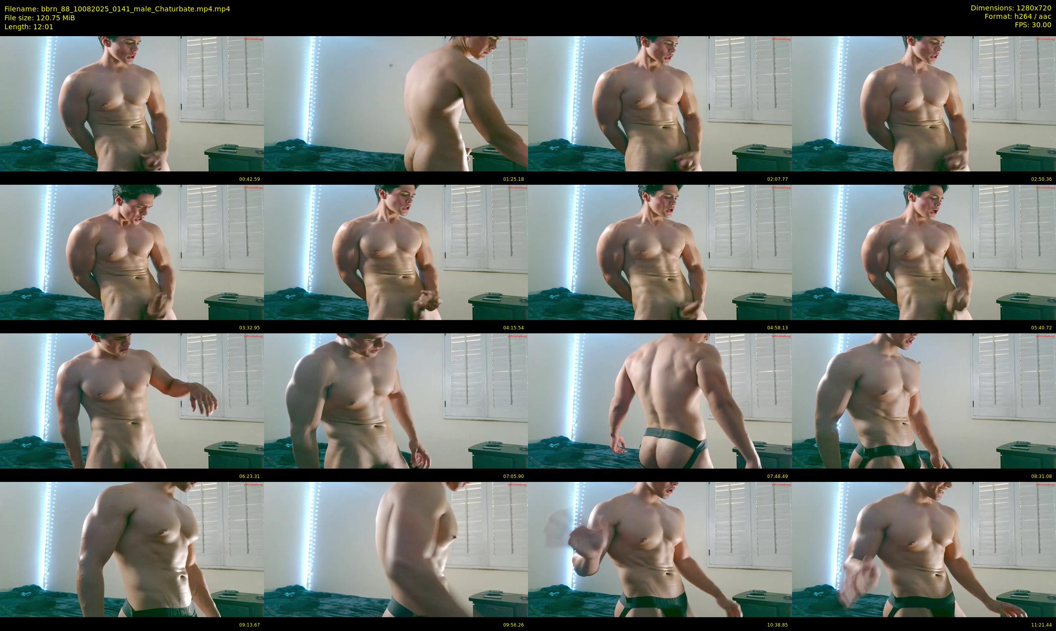 bbrn_88 — 13 minute Chaturbate male cam show recording, 720p, Aug 10, 2025