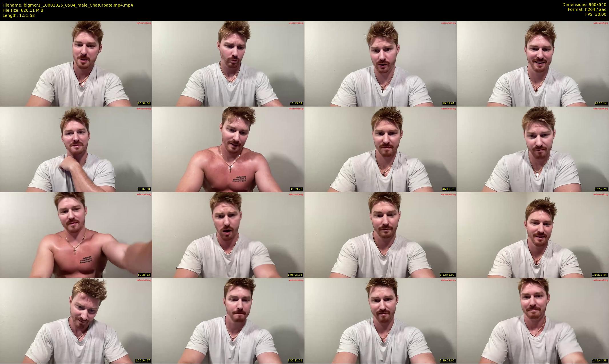 bigmcr1 — 112 minute Chaturbate male cam show recording, 480p, Aug 10, 2025