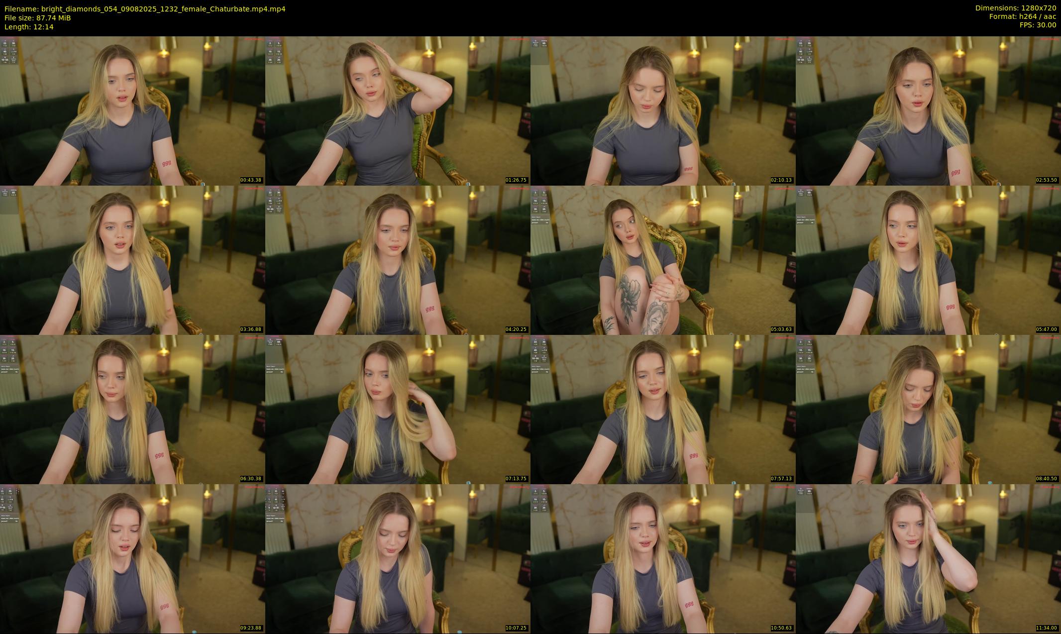 bright_diamonds_054 — 13 minute Chaturbate couple cam show recording, 720p, Aug 9, 2025